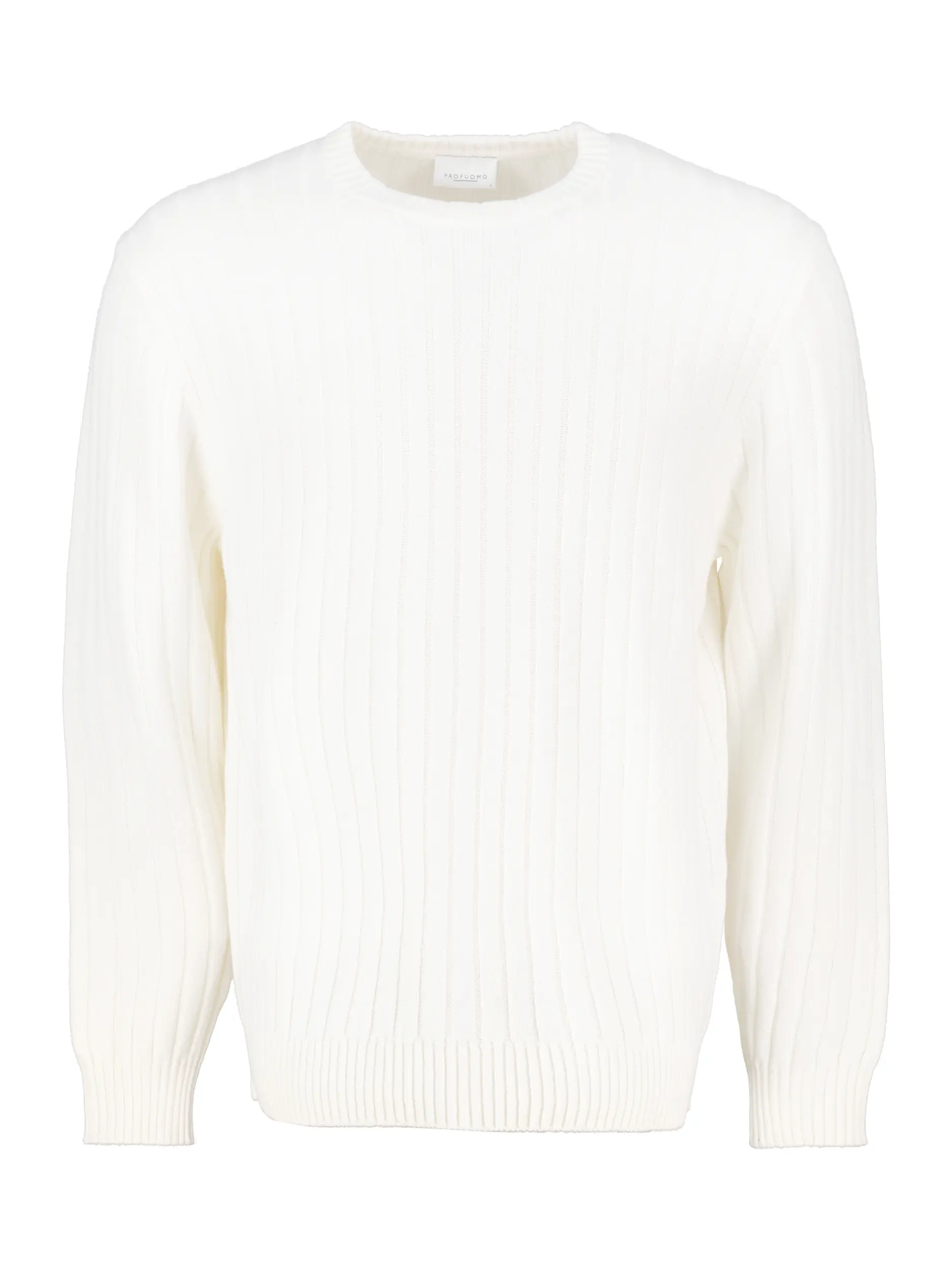 Pullover aus Woll-Mix langarm - Artikel Vorderseite - Farbe: Creme