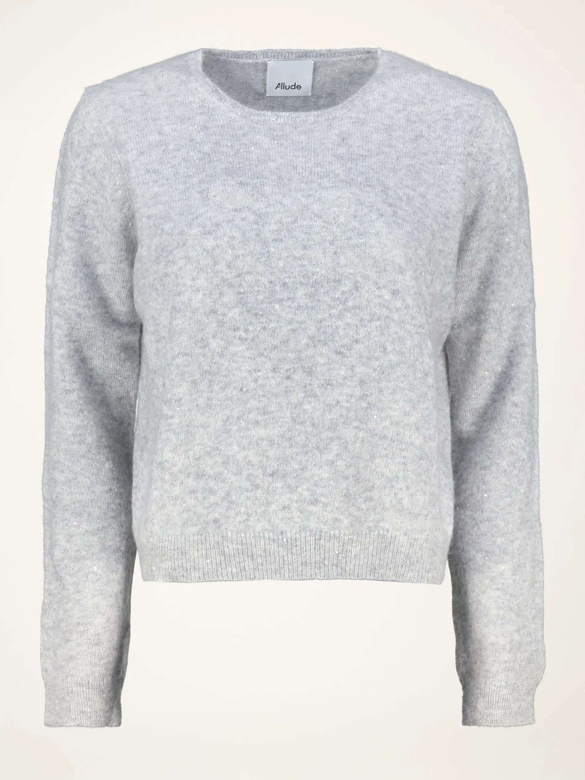 Pullover aus Woll-Mix langarm - Artikelansicht - Farbe: Grau