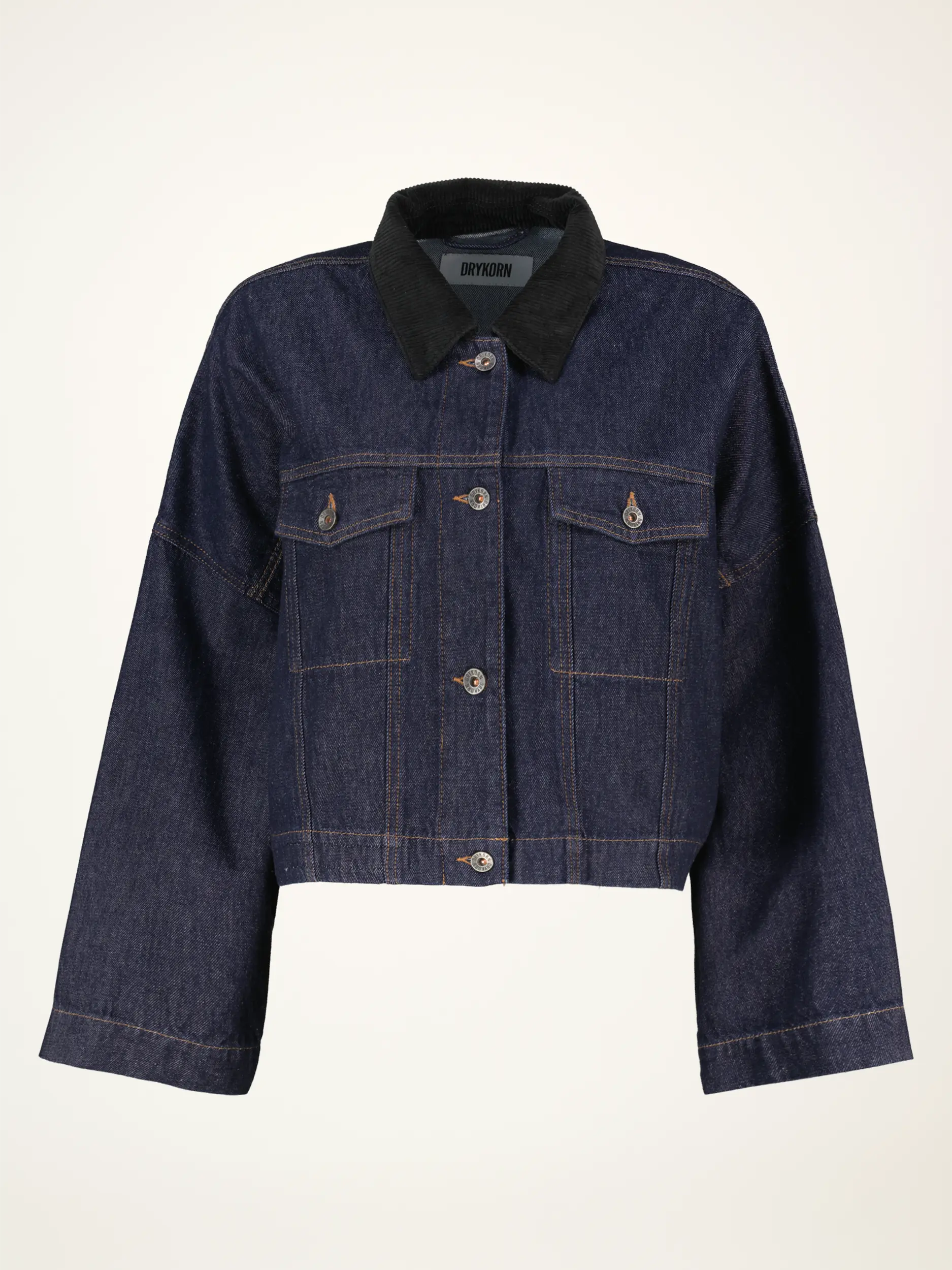 Oversized Jeansjacke 'Holbrooks' - Artikelansicht - Farbe: Blau