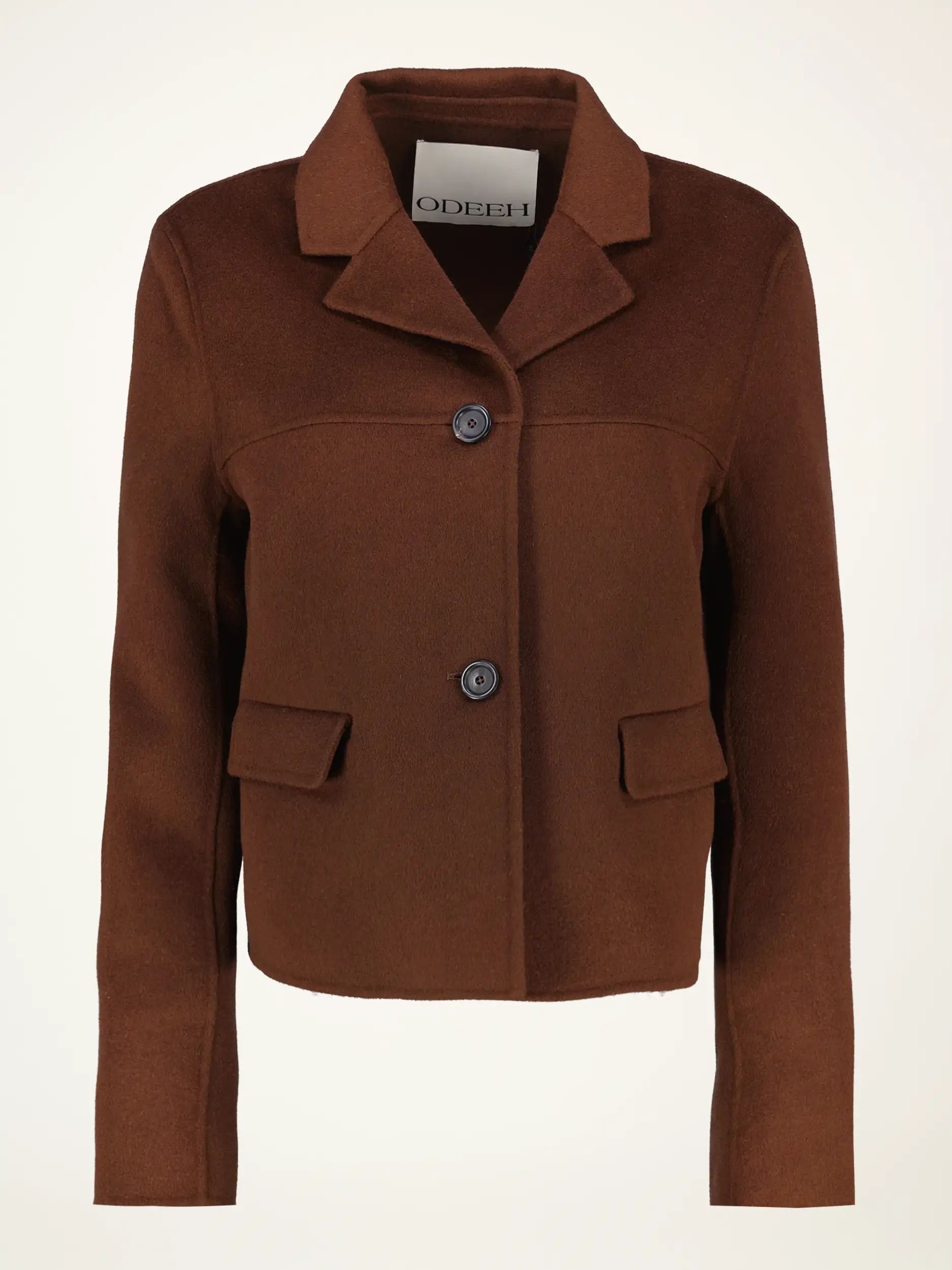 Wolljacke - Artikelansicht - Farbe: Braun Wolljacke - Artikelansicht - Farbe: Braun