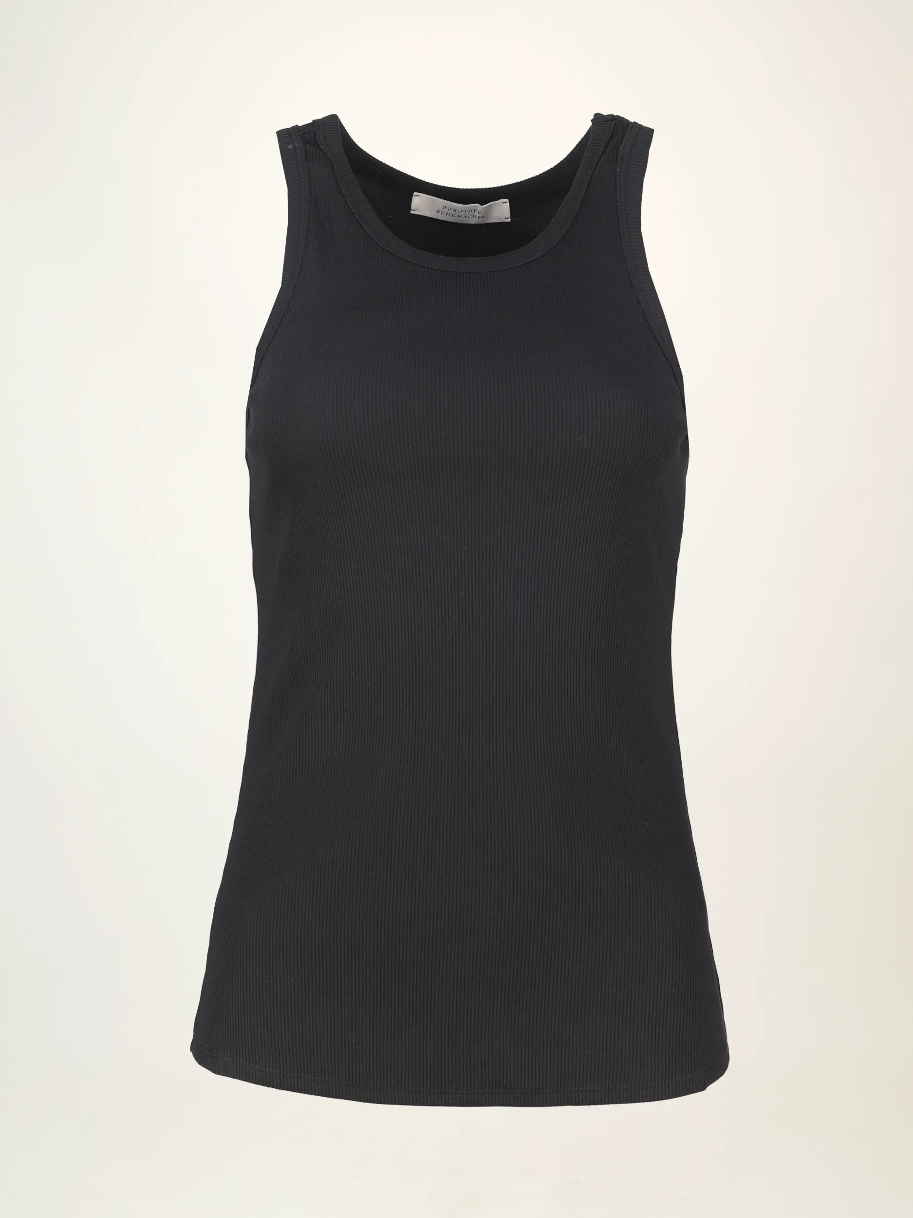 Rippstricktop 'Ribbed Seduction' - Artikelansicht - Farbe: Schwarz