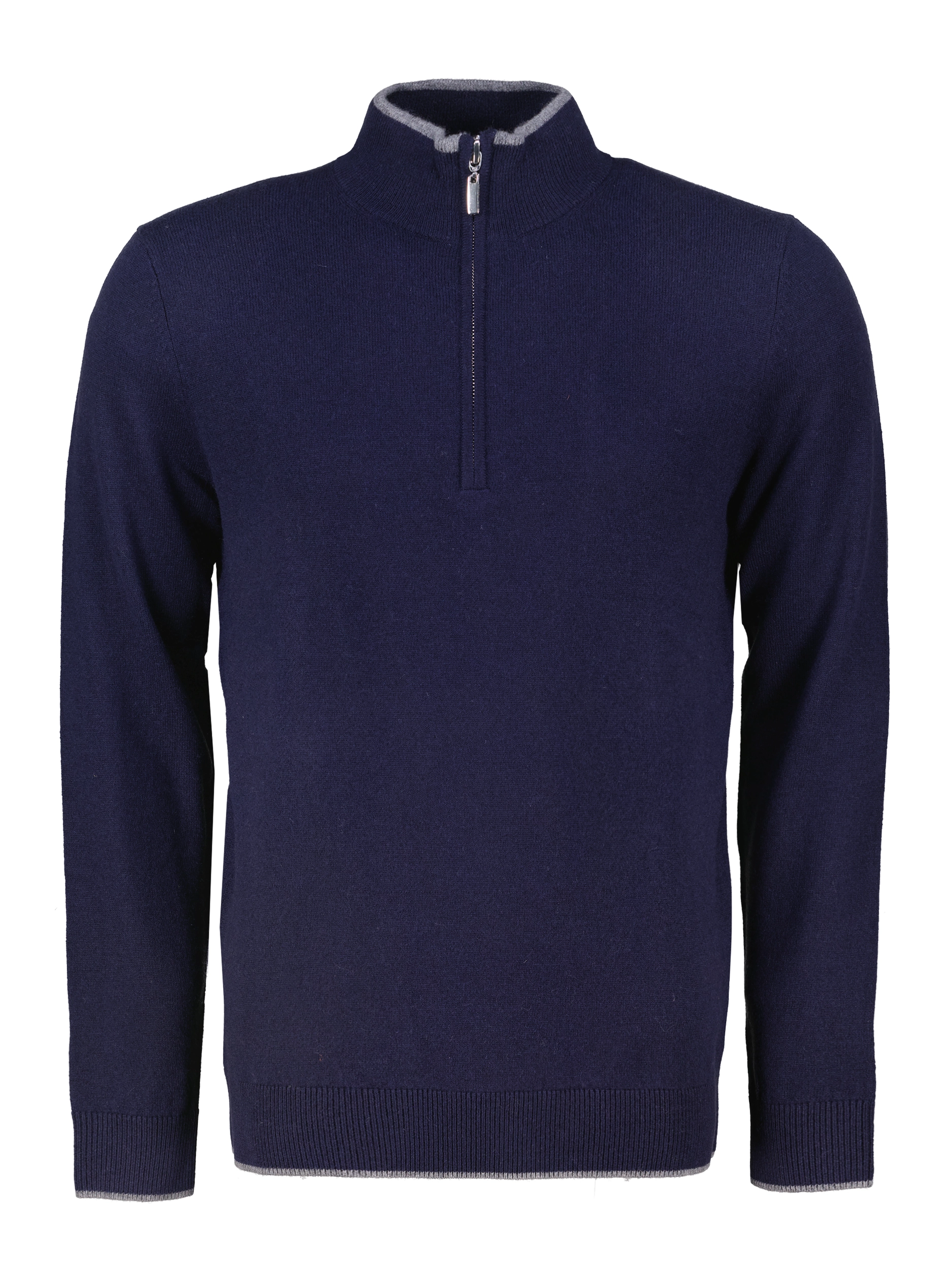 Pullover 'Troia' aus Merinowoll-Mix - Artikel Vorderseite - Farbe: Blau