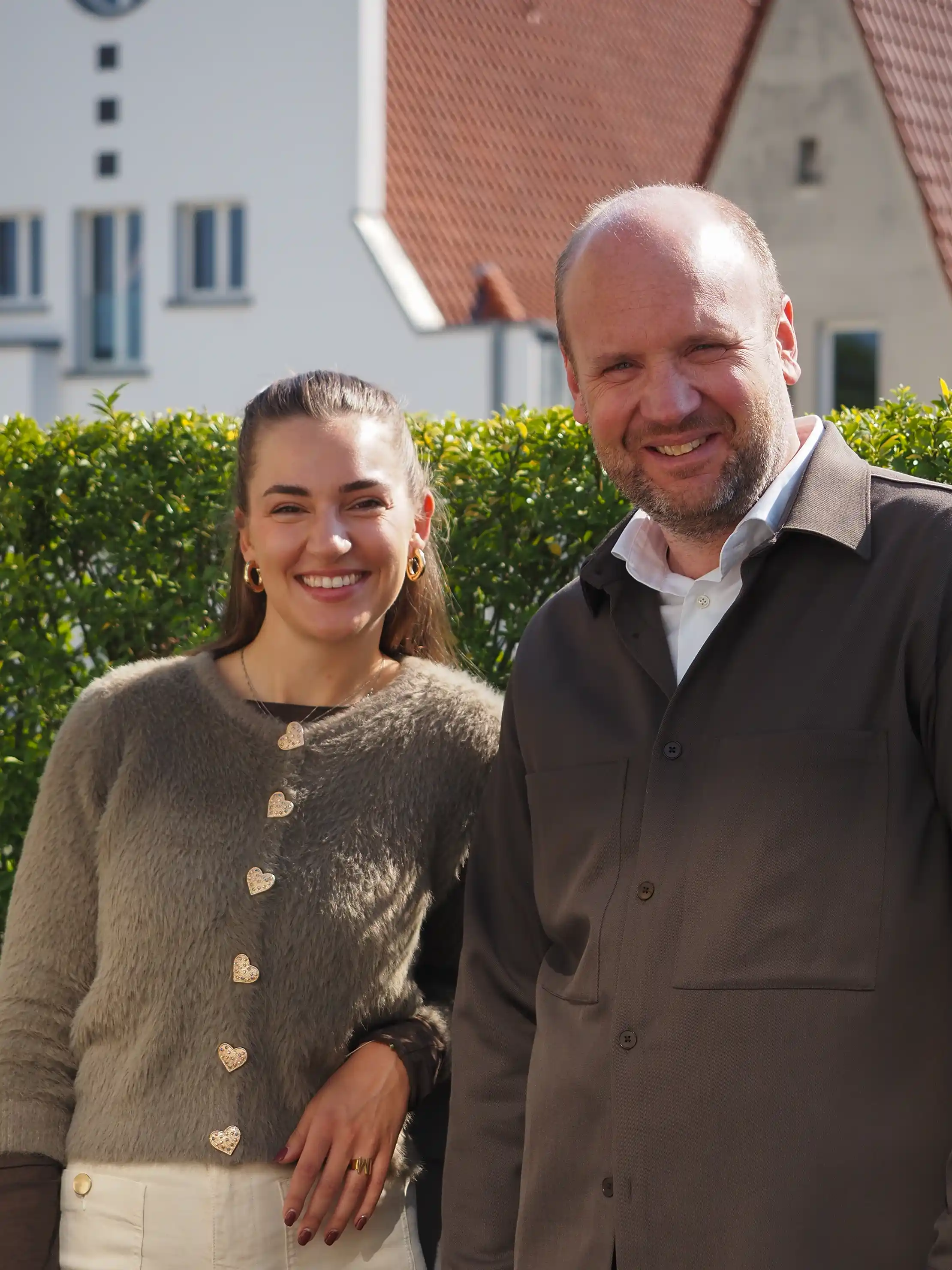 Gründerin Paula Menninghaus von Strong Partners und Andreas Weitkamp