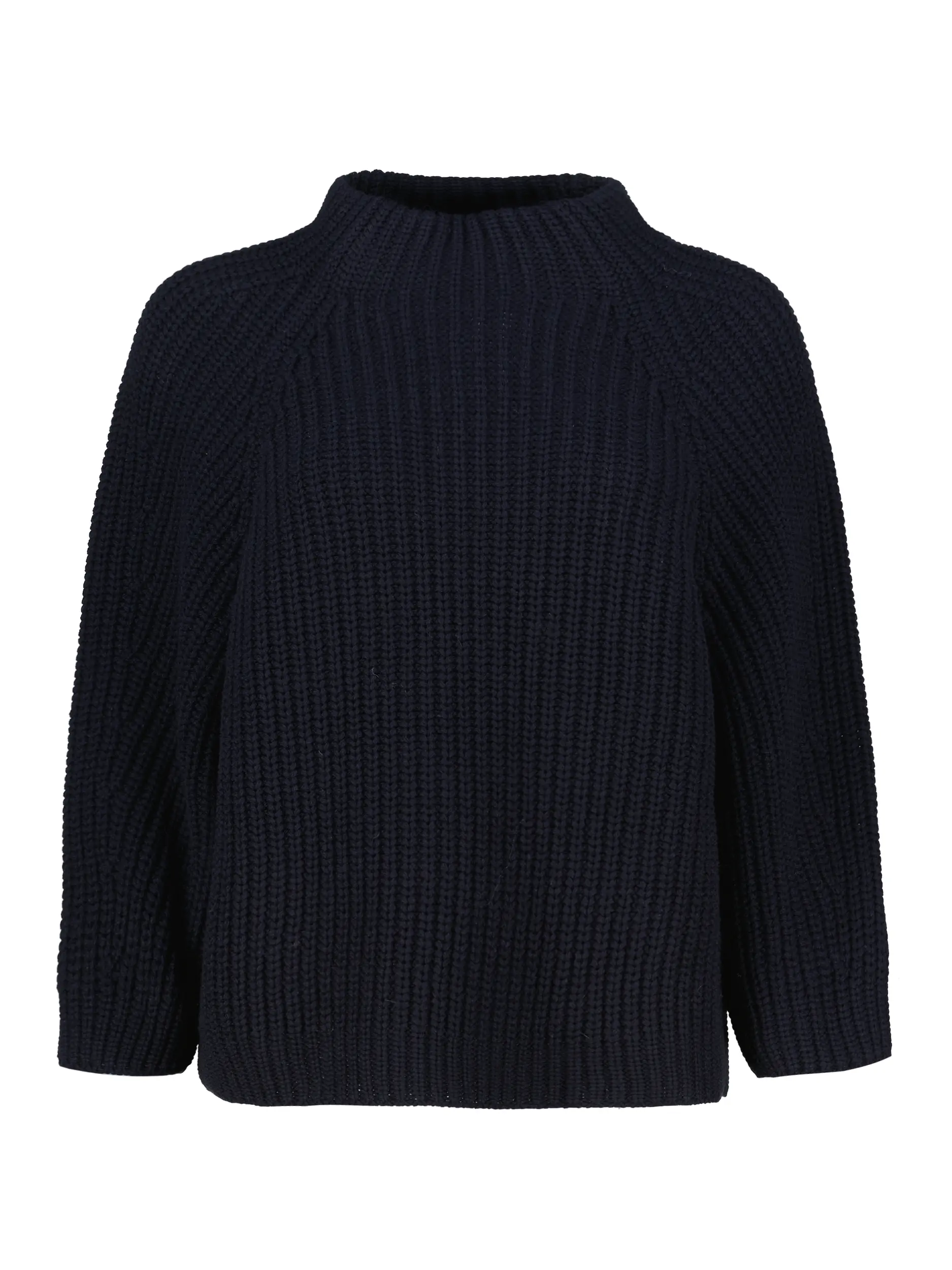 Pullover 'Fallou' aus Kaschmir langarm - Artikel Vorderseite - Farbe: Blau