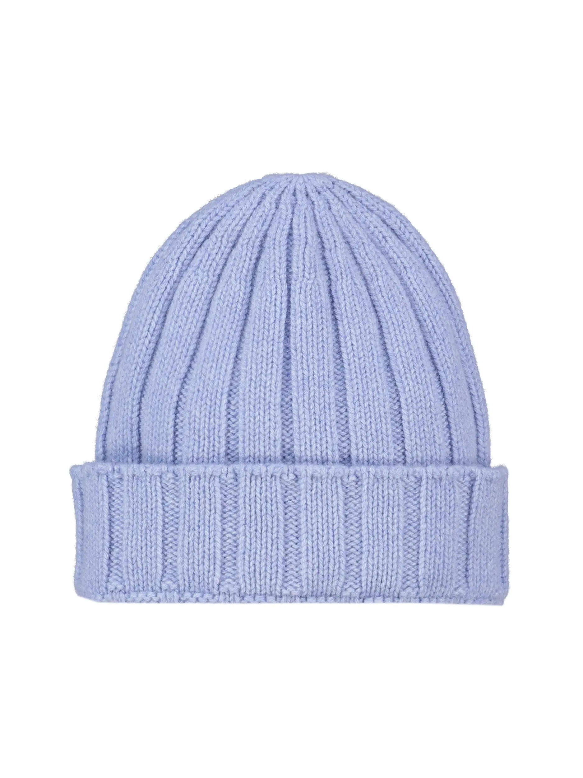 Mütze aus Kaschmir - Artikel Vorderseite - Farbe: Blau