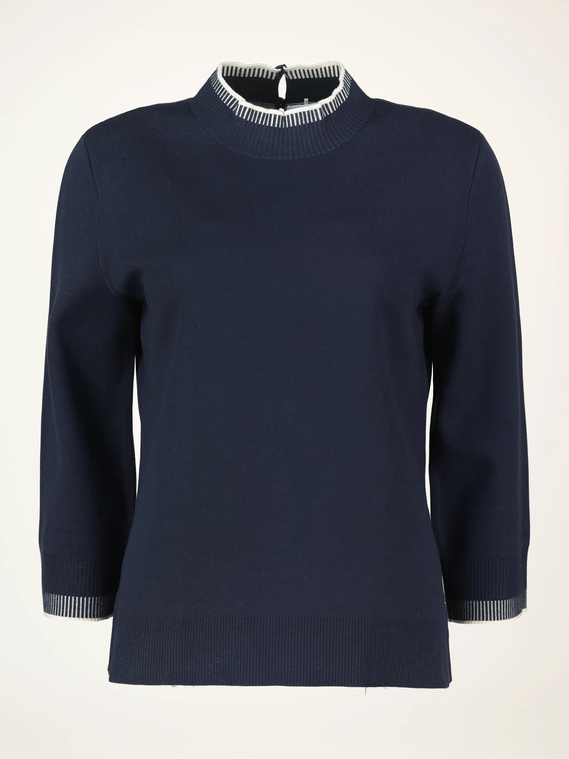 Pullover 'Berrit' langarm - Artikelansicht - Farbe: Blau