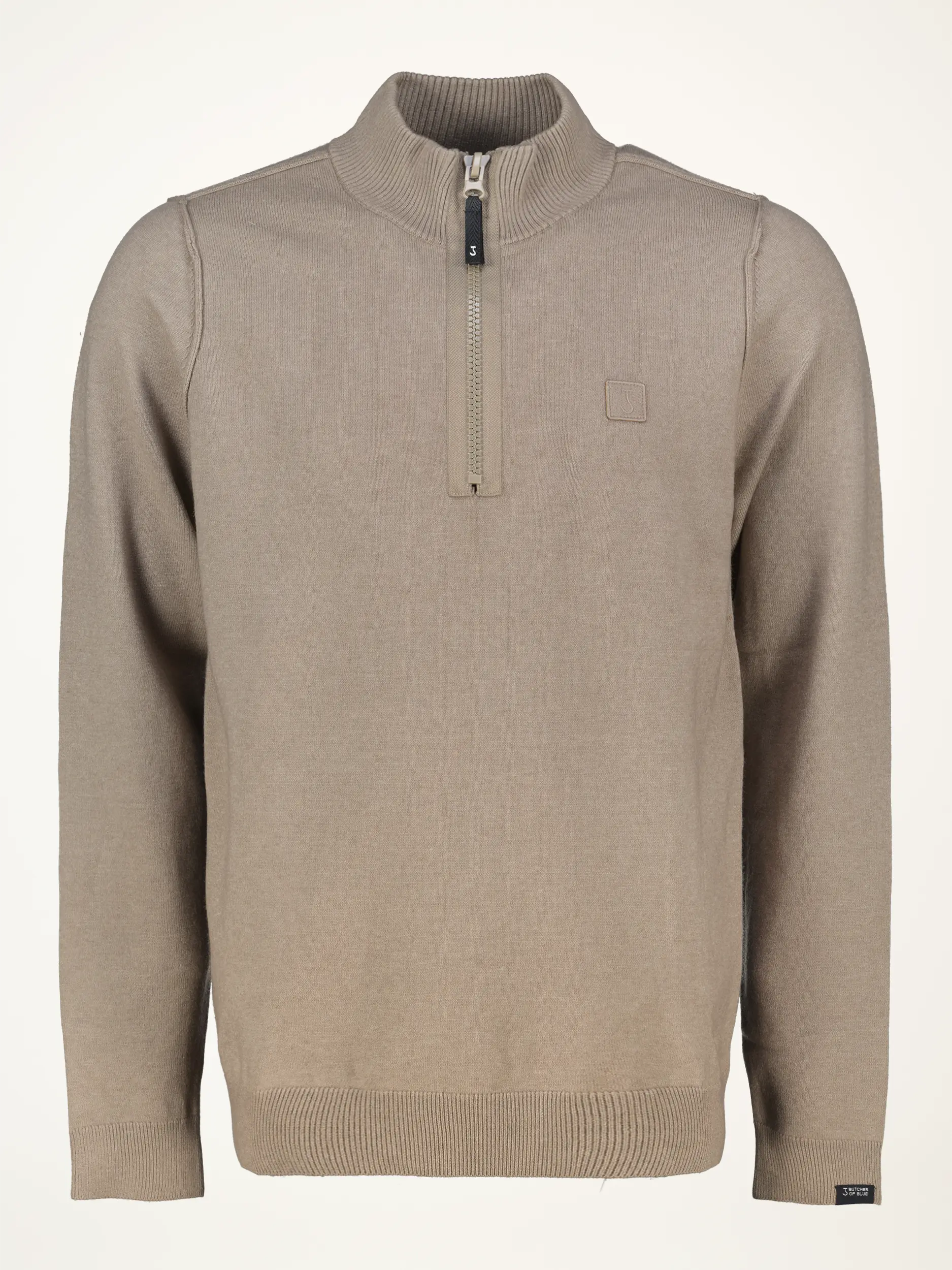 Pullover 'Clifden' aus Woll-Mix langarm - Artikelansicht - Farbe: Braun