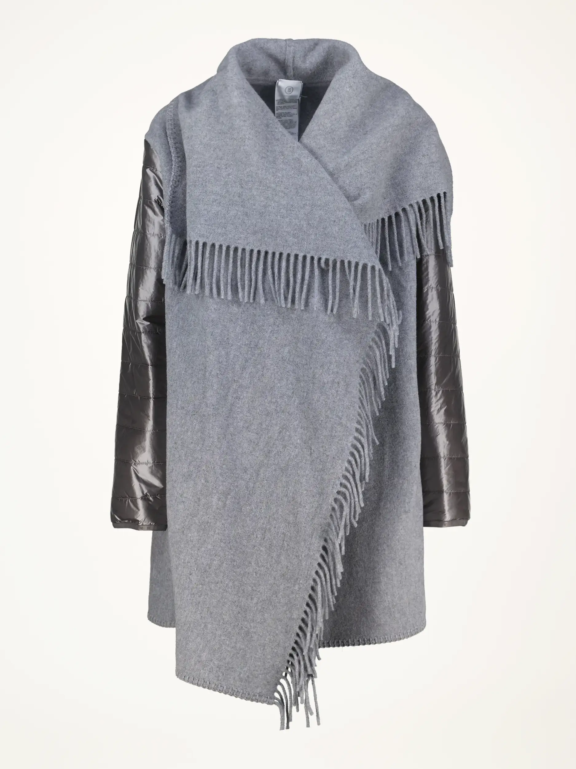 Poncho 'North' - Artikelansicht - Farbe: Grau
