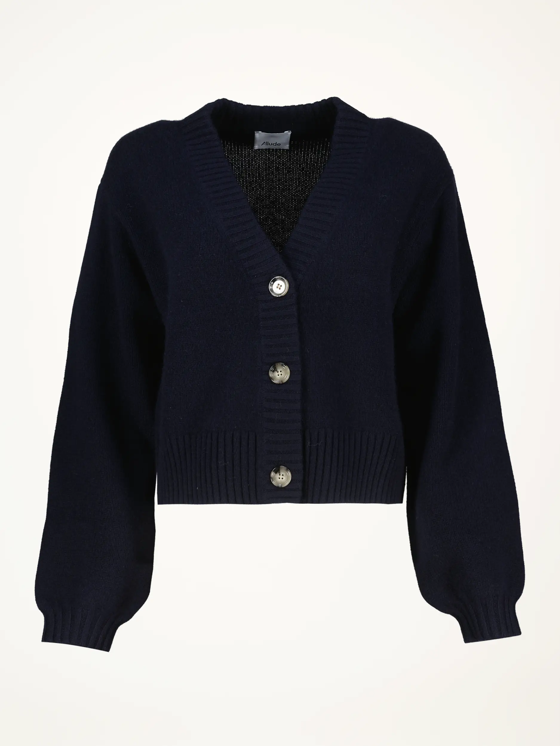 Strickjacke aus Kaschmir - Artikelansicht - Farbe: Blau