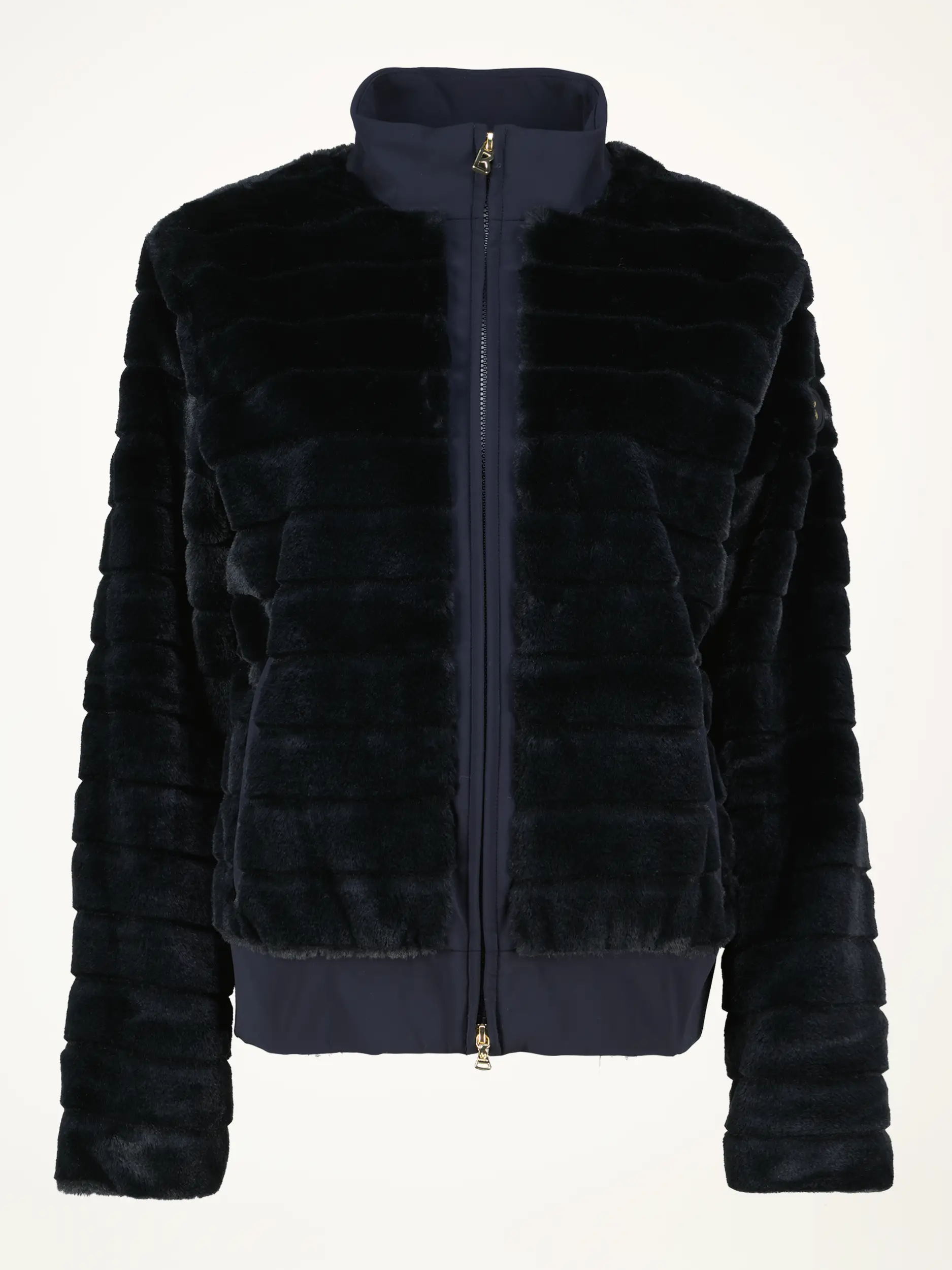 Faux Felljacke 'Katniss' - Artikelansicht - Farbe: Schwarz