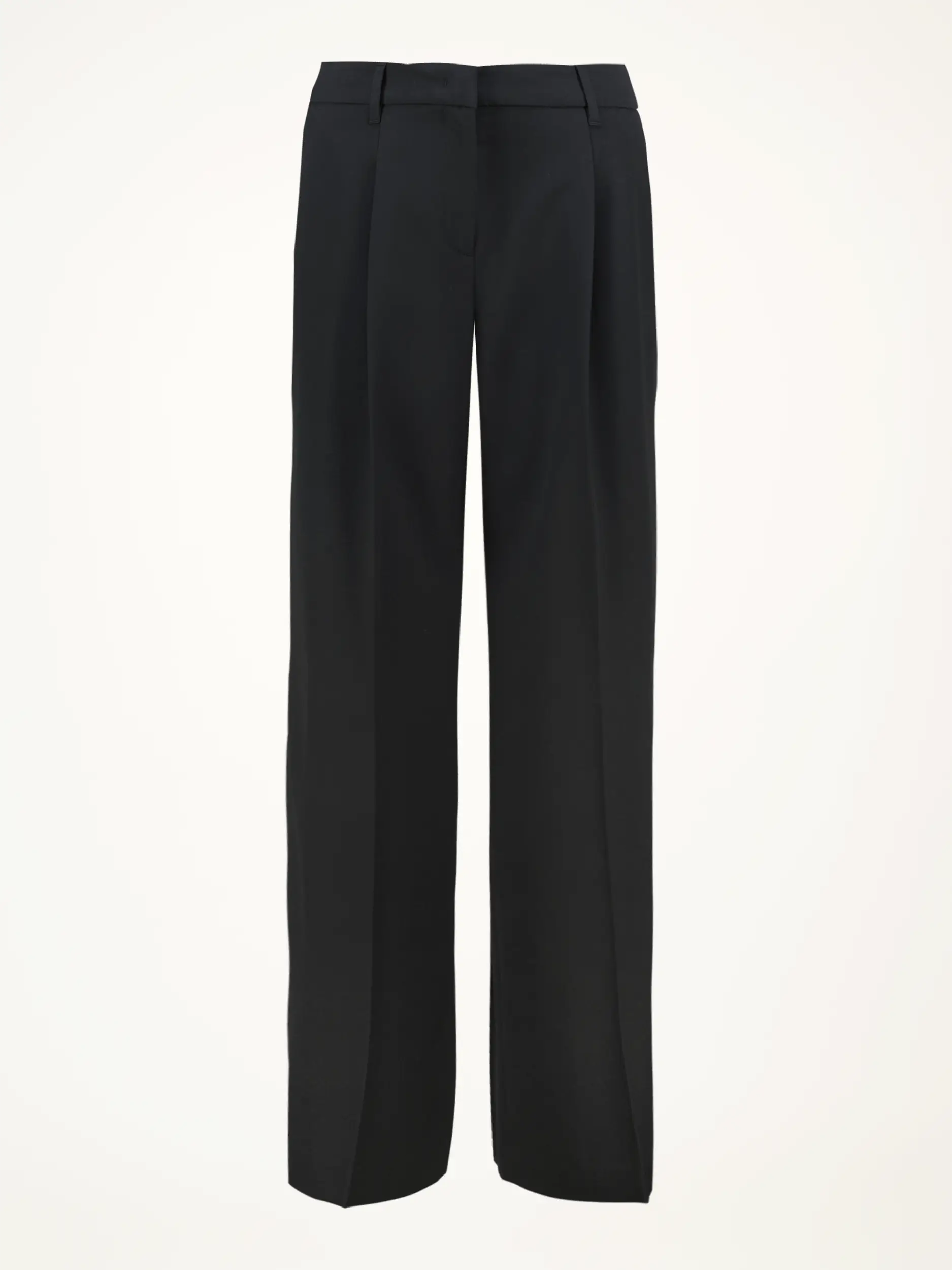 Bundfaltenhose - Artikelansicht - Farbe: Schwarz Bundfaltenhose - Artikelansicht - Farbe: Schwarz