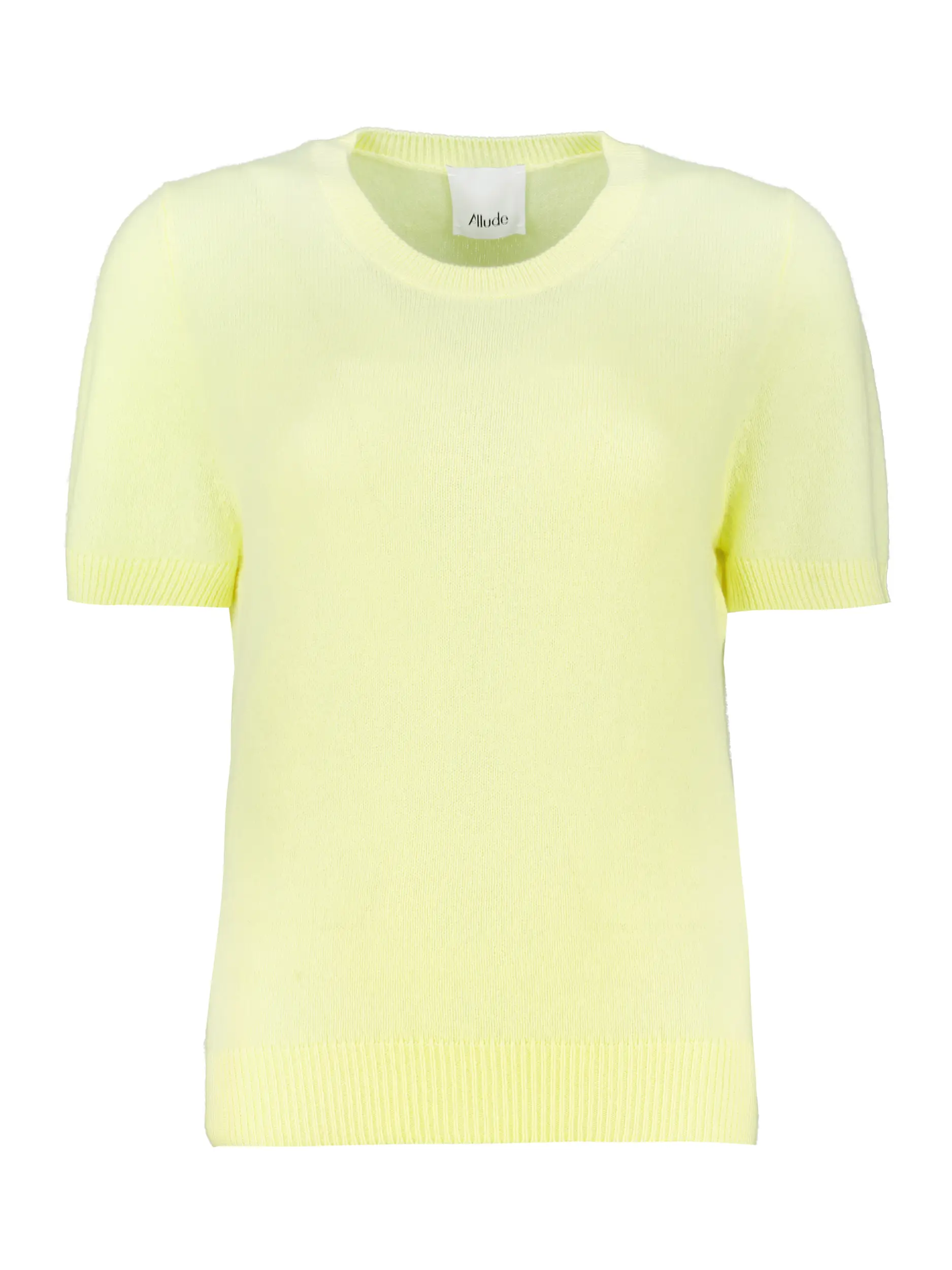 Pullover Kurzarm - Artikel Vorderseite - Farbe: Gelb