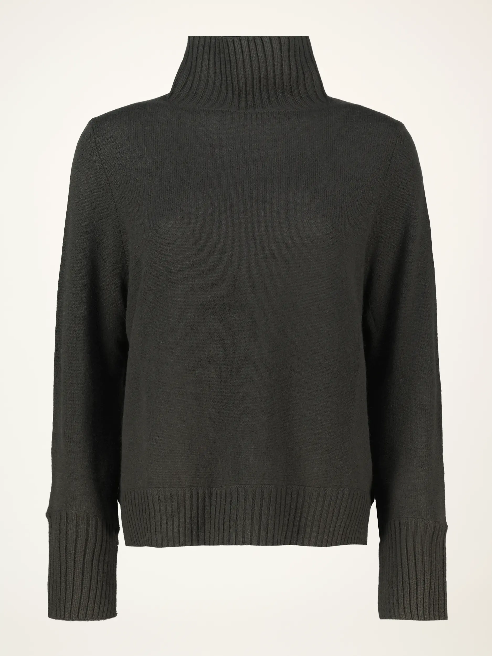 Pullover aus Kaschmir langarm - Artikelansicht - Farbe: Grün