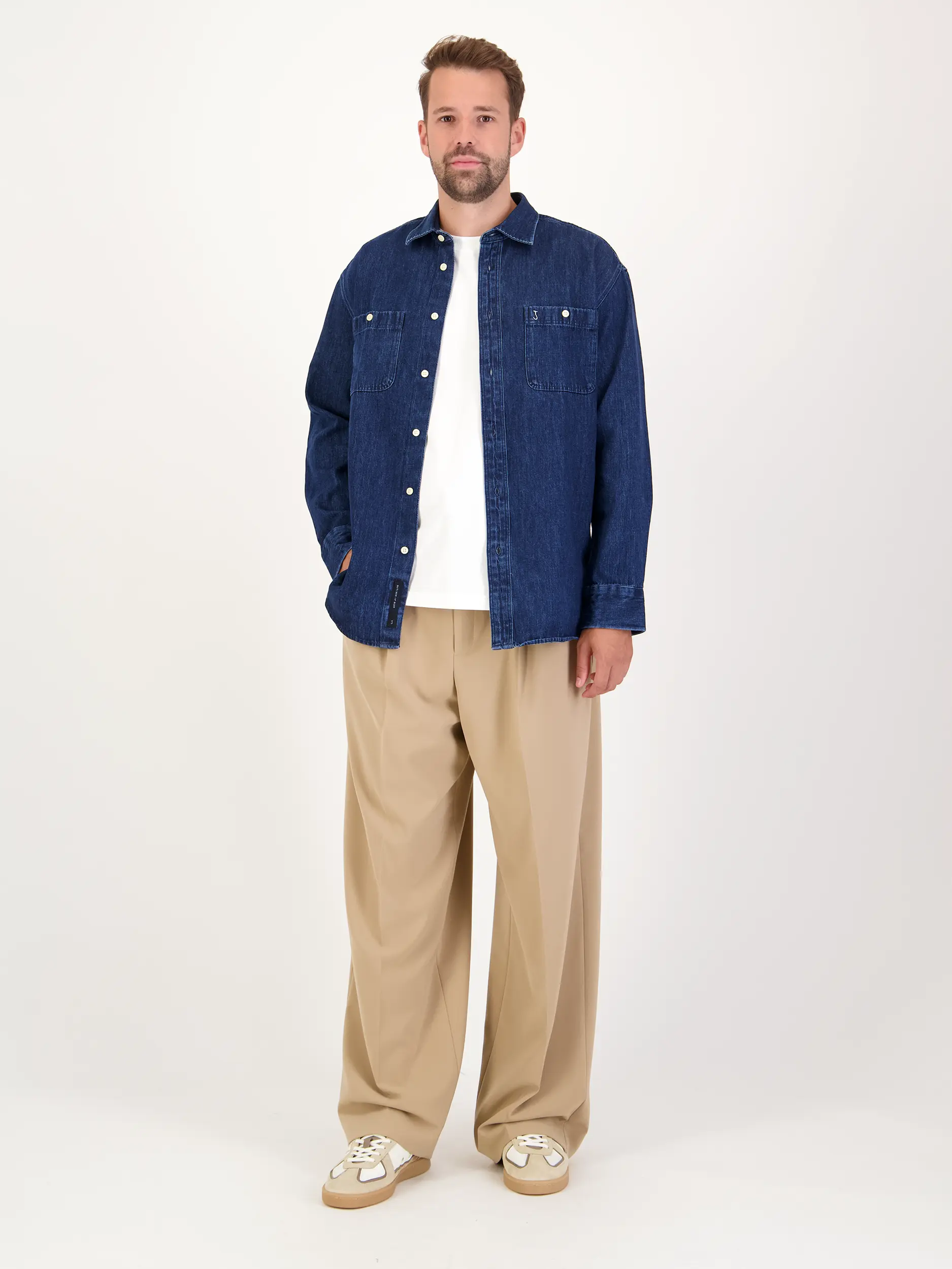 Unisex Hose 'Noa' - Artikel weitere Detailansicht 1 - Farbe: Beige