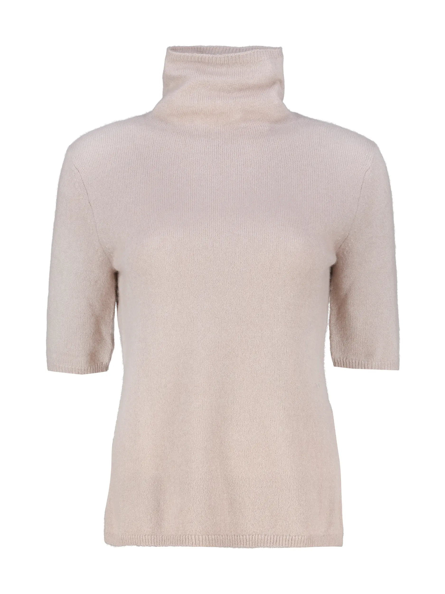 Pullover aus Kaschmir kurzarm - Artikel Vorderseite - Farbe: Braun