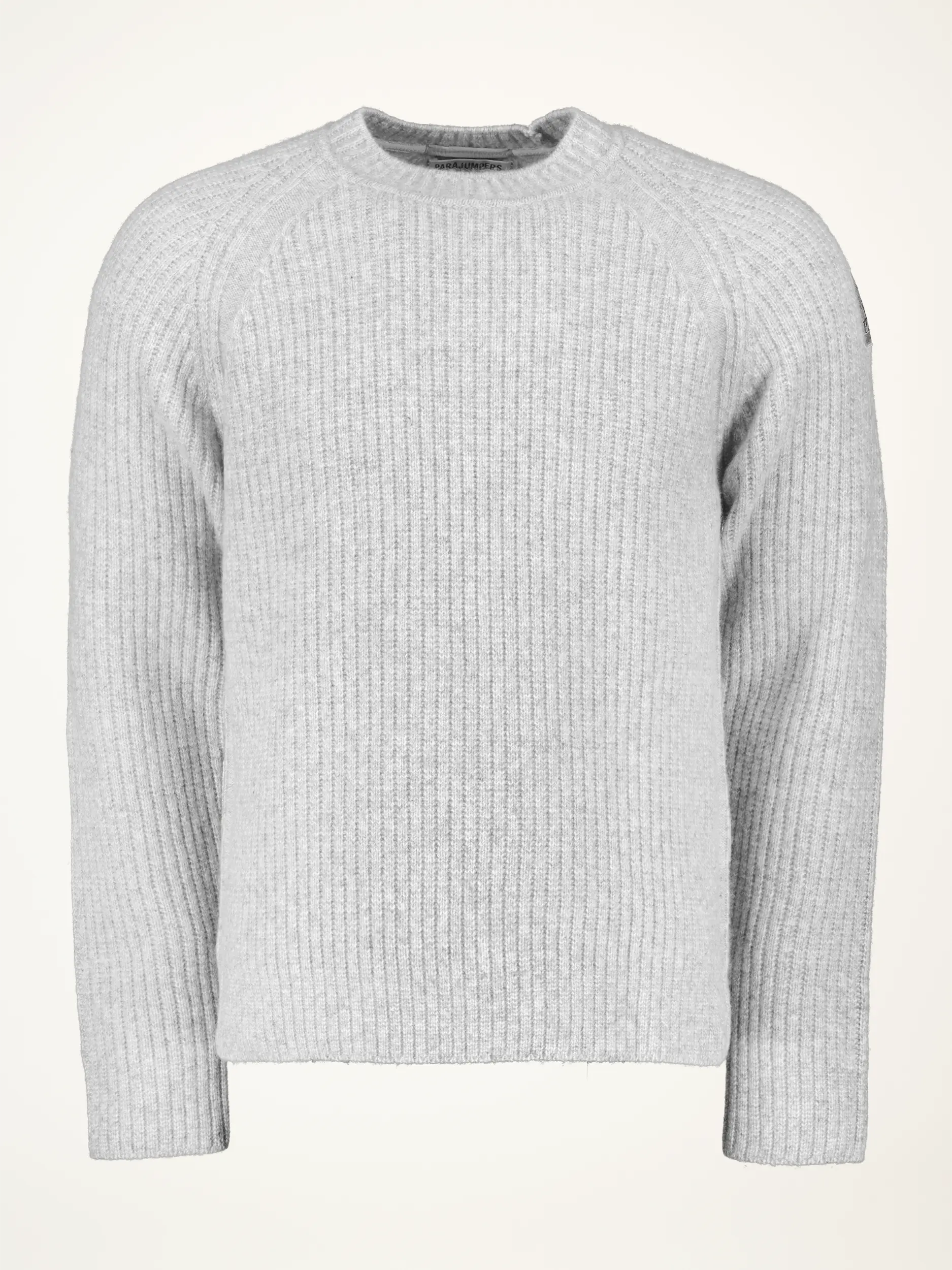 Pullover 'Barrow' aus Woll-Mix langarm - Artikelansicht - Farbe: Grau