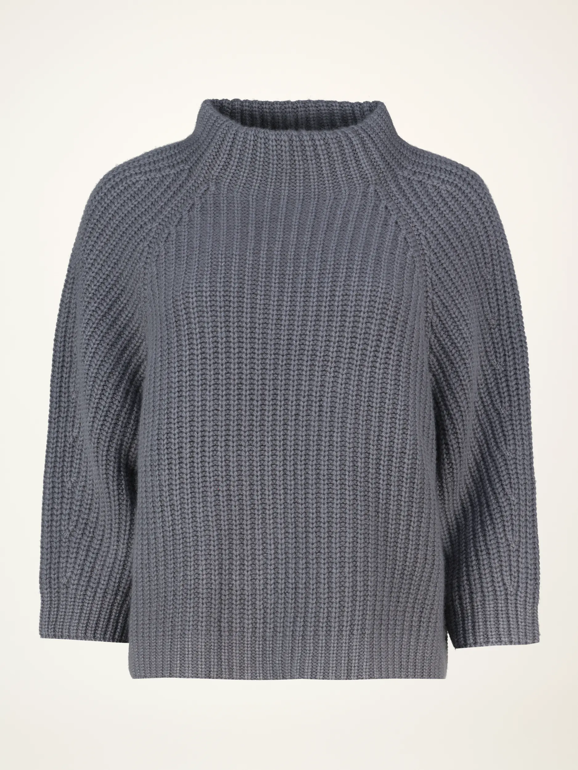 Pullover 'Fallou' aus Kaschmir langarm - Artikelansicht - Farbe: Grau