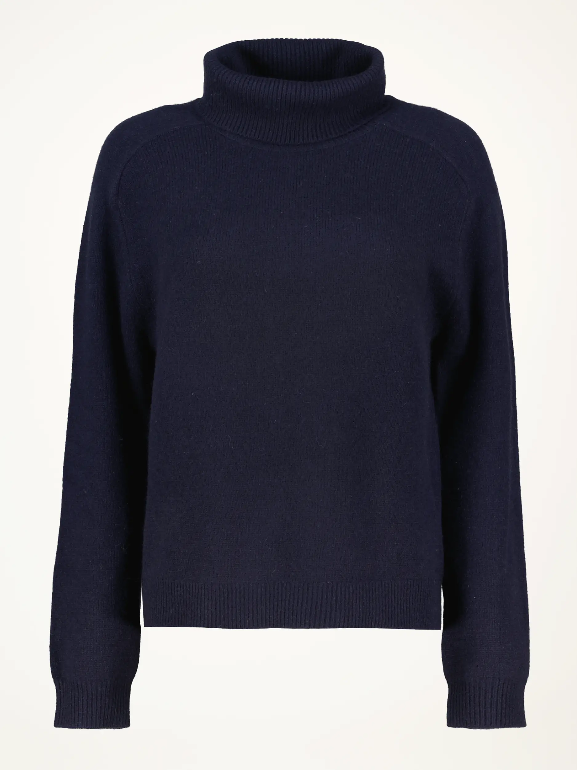 Rollkragenpullover aus Kaschmir langarm - Artikelansicht - Farbe: Blau