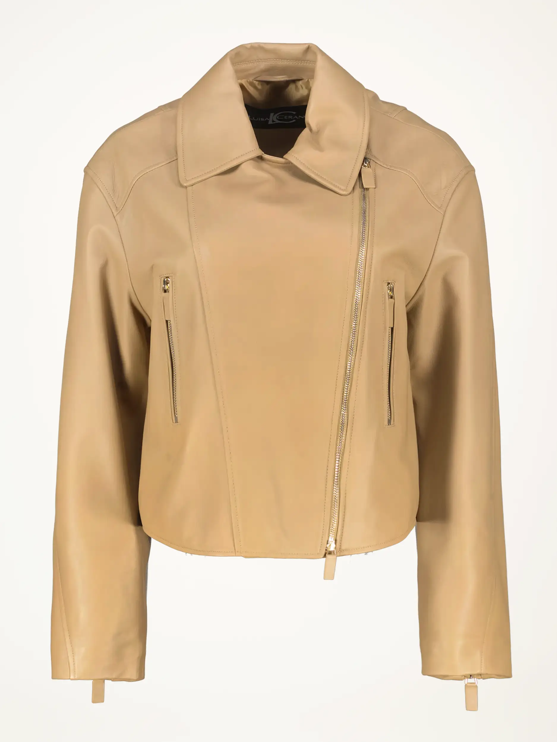 Lederjacke - Artikelansicht - Farbe: Braun