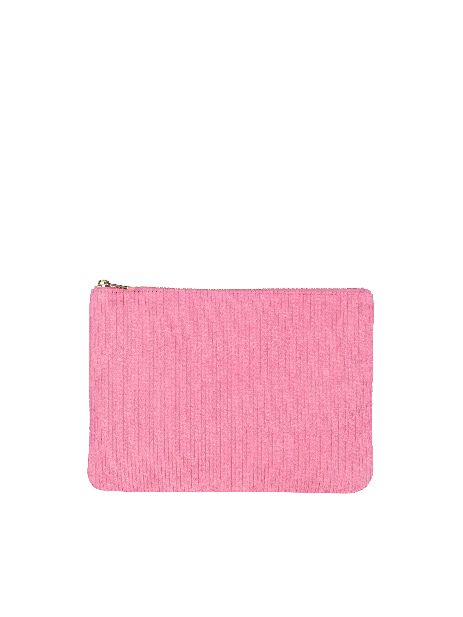 Tasche aus Cord - Artikel Vorderseite - Farbe: Rosa&Pink
