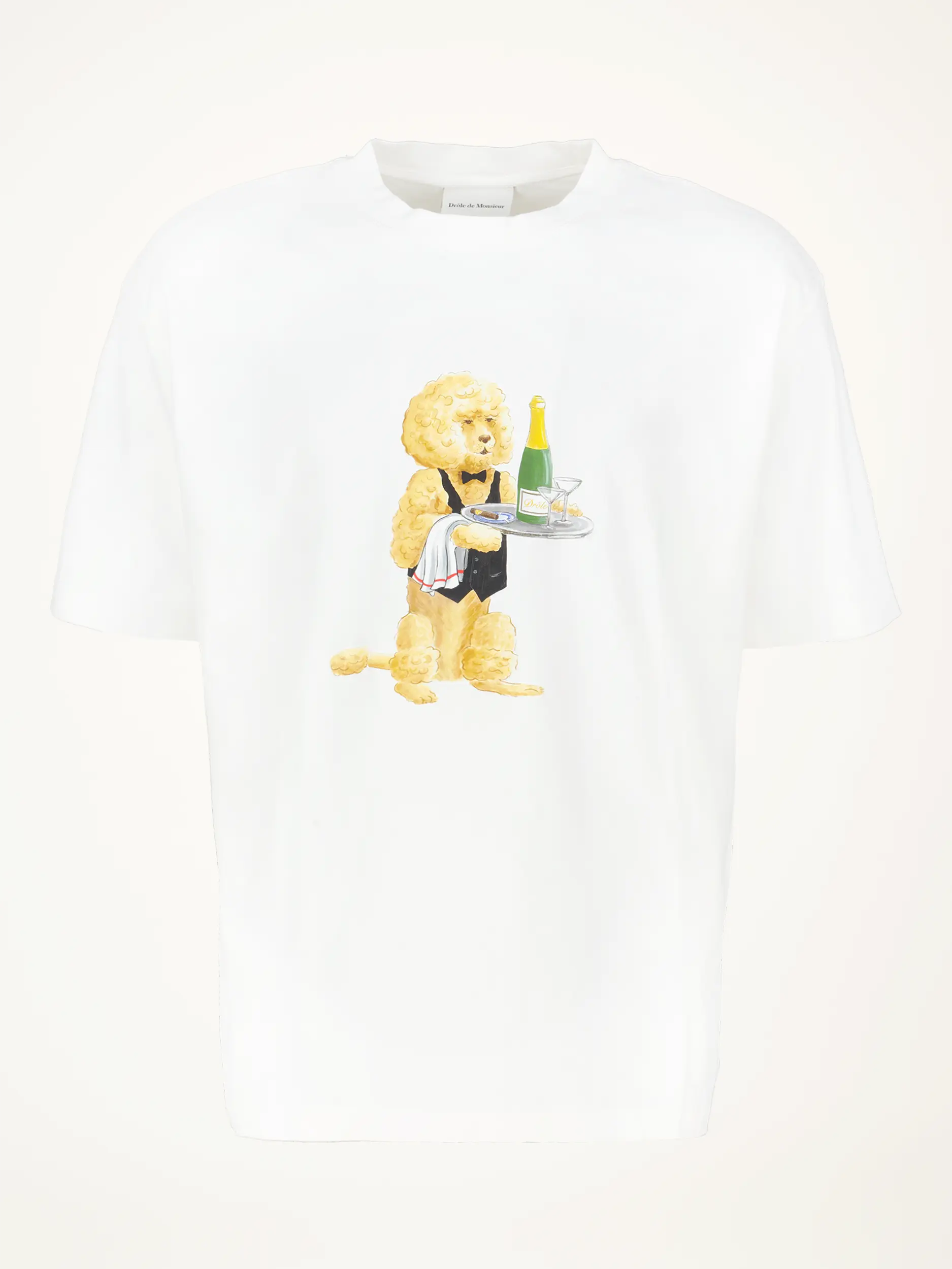 T-Shirt 'Poodle' - Artikelansicht - Farbe: Beige