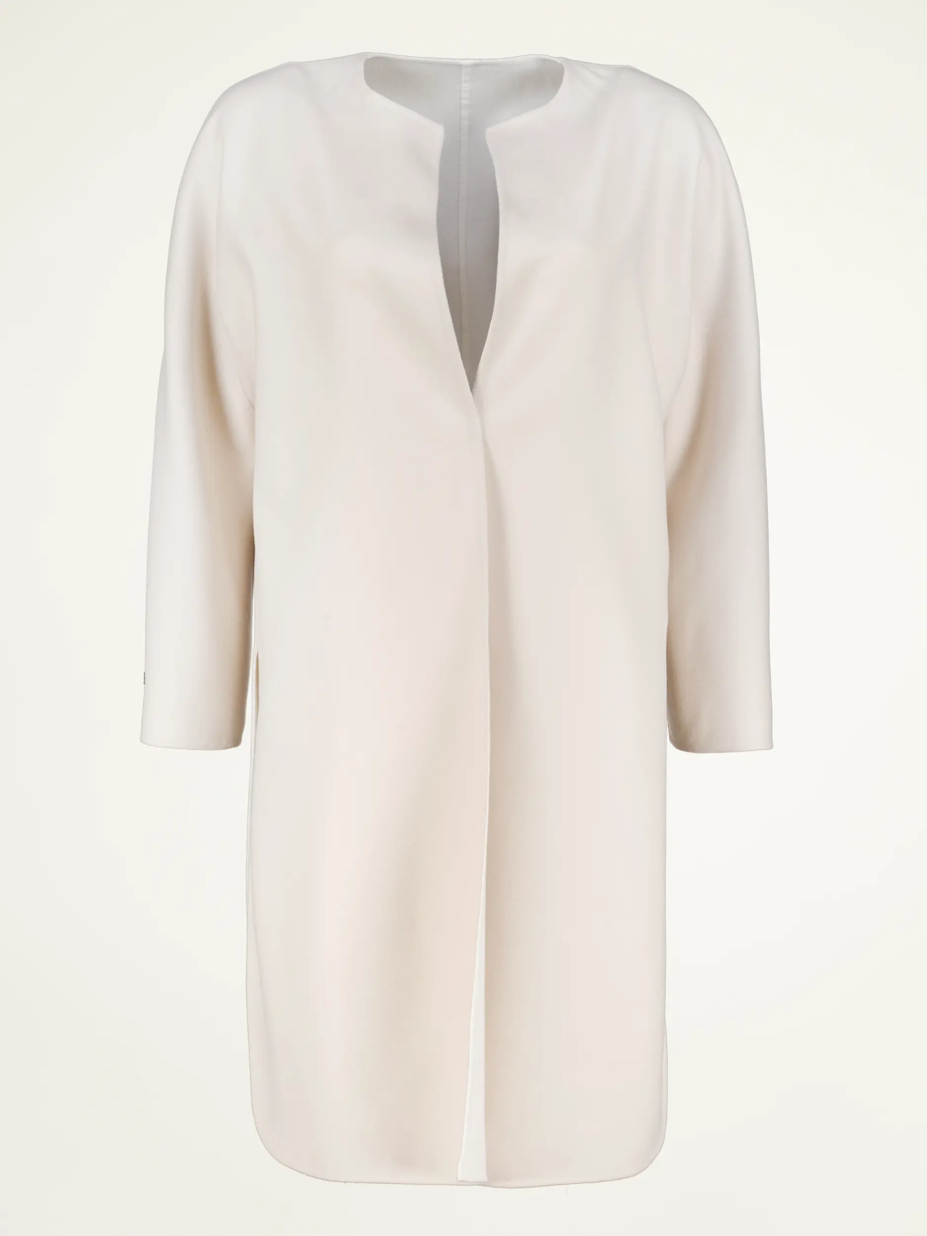 Kurzmantel aus Wolle - Artikelansicht - Farbe: Beige