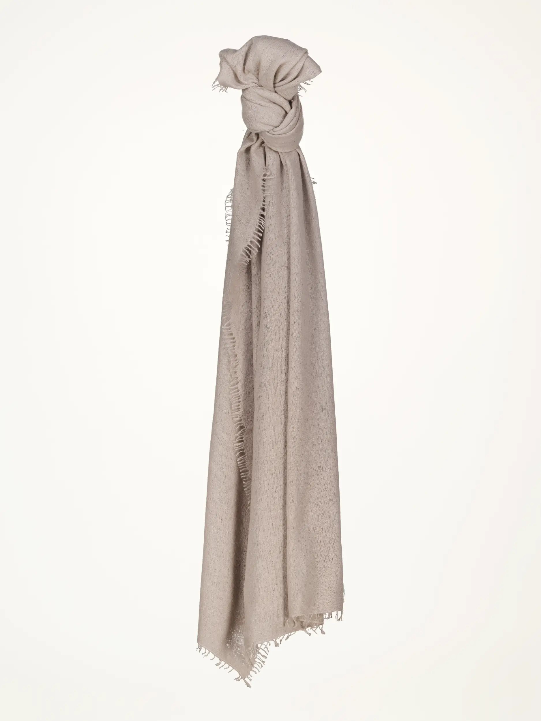 Schal aus Kaschmir - Artikelansicht - Farbe: Beige