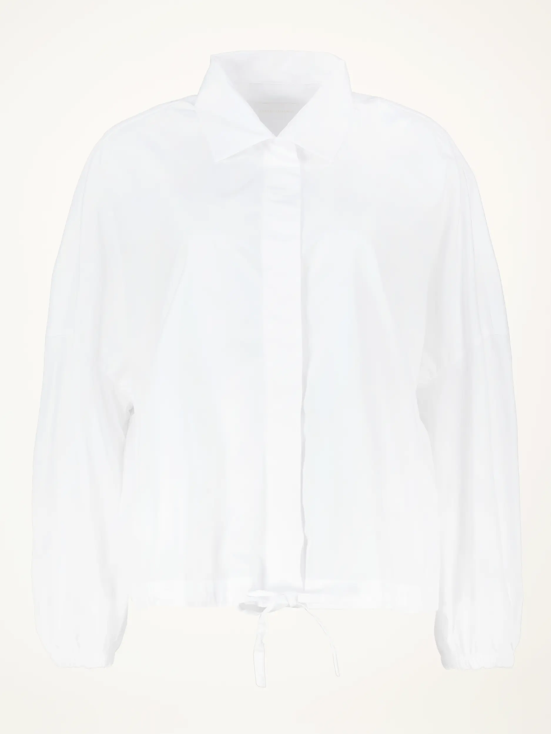 Oversize Baumwollbluse 'Ina' Langarm - Artikelansicht - Farbe: Weiß