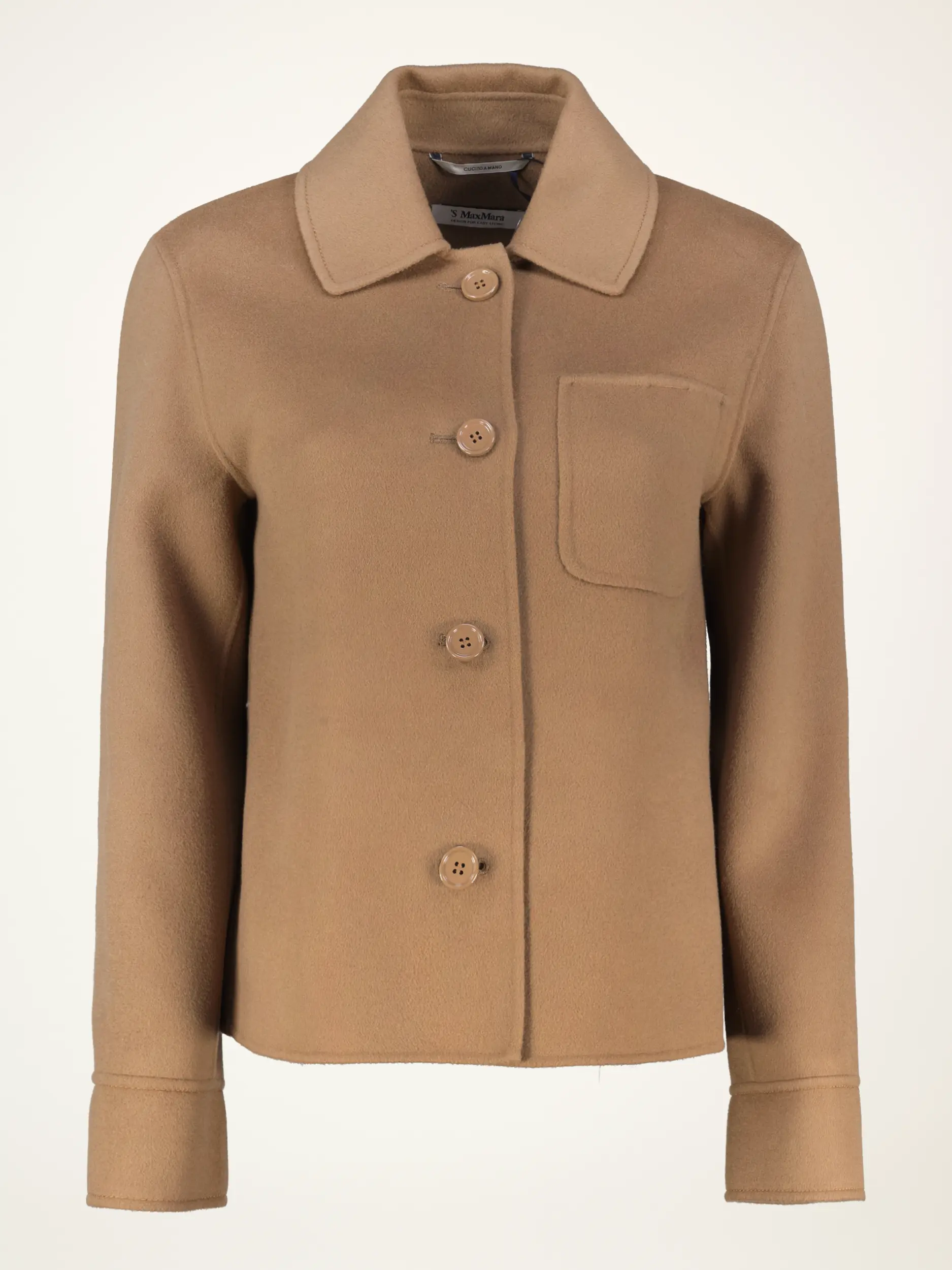 Wolljacke 'Winter' - Artikelansicht - Farbe: Braun