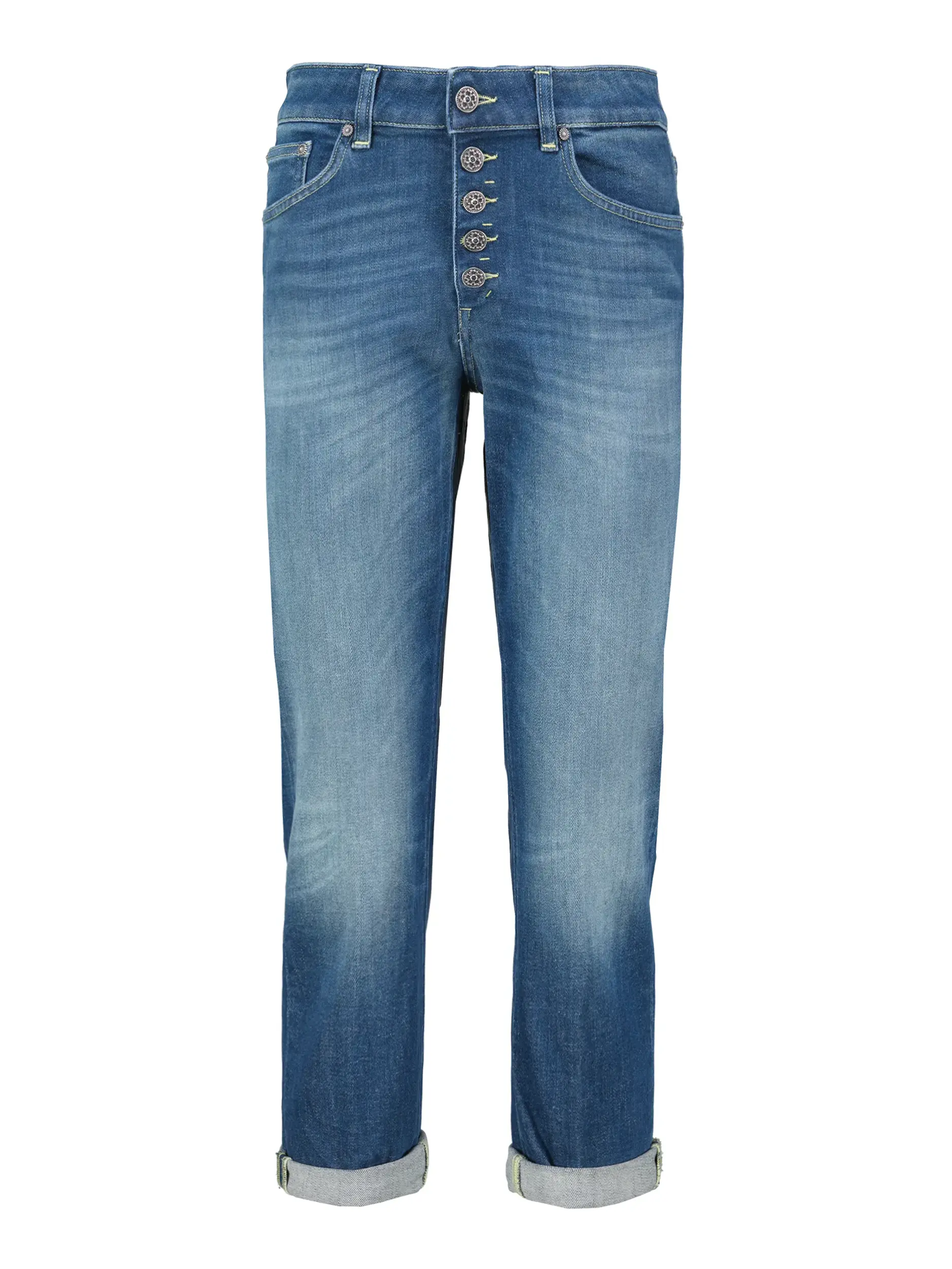 High Rise Loose Fit Jeans 'Koons' - Artikel Vorderseite - Farbe: Blau