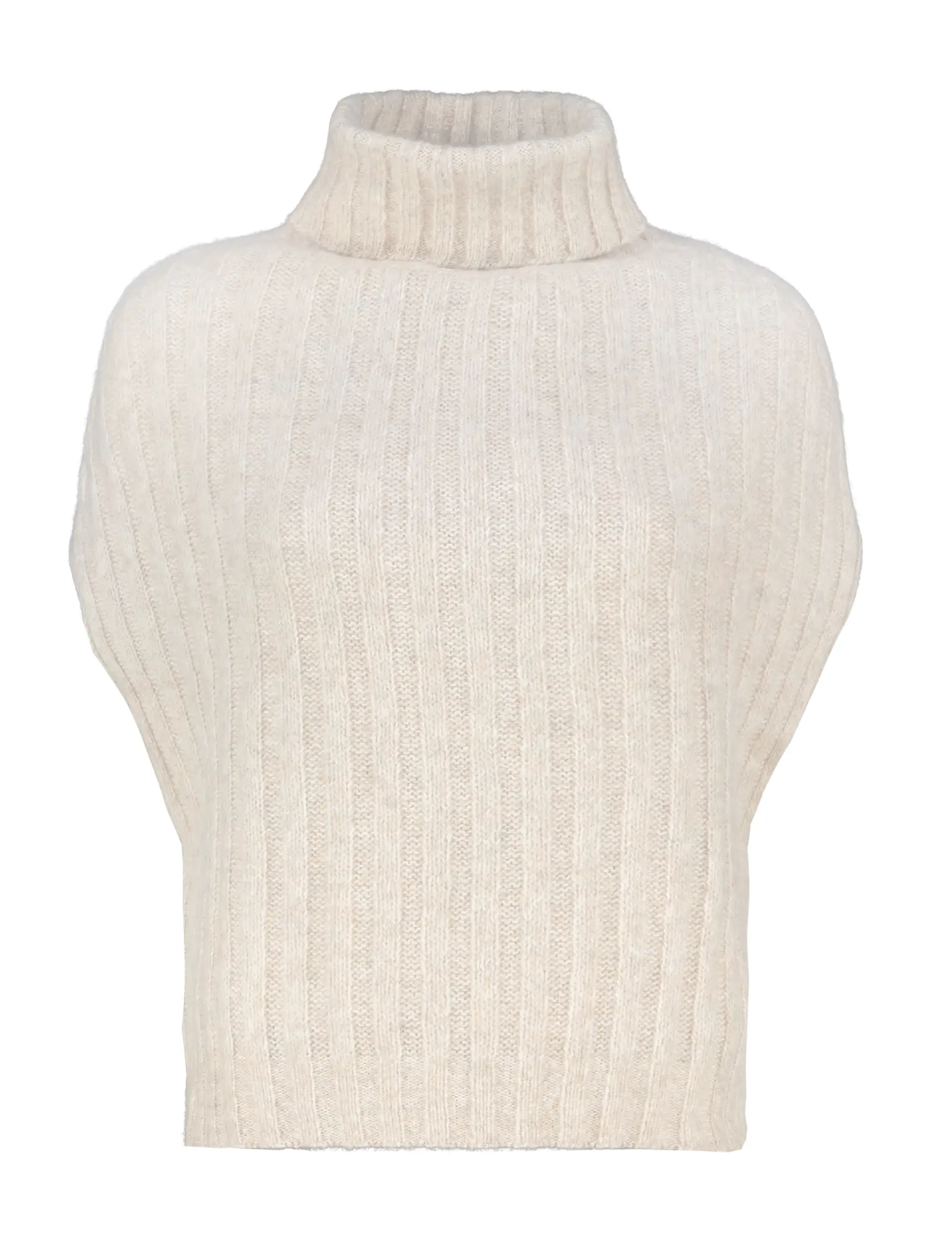 Pullunder aus Kaschmir - Artikel Vorderseite - Farbe: Beige
