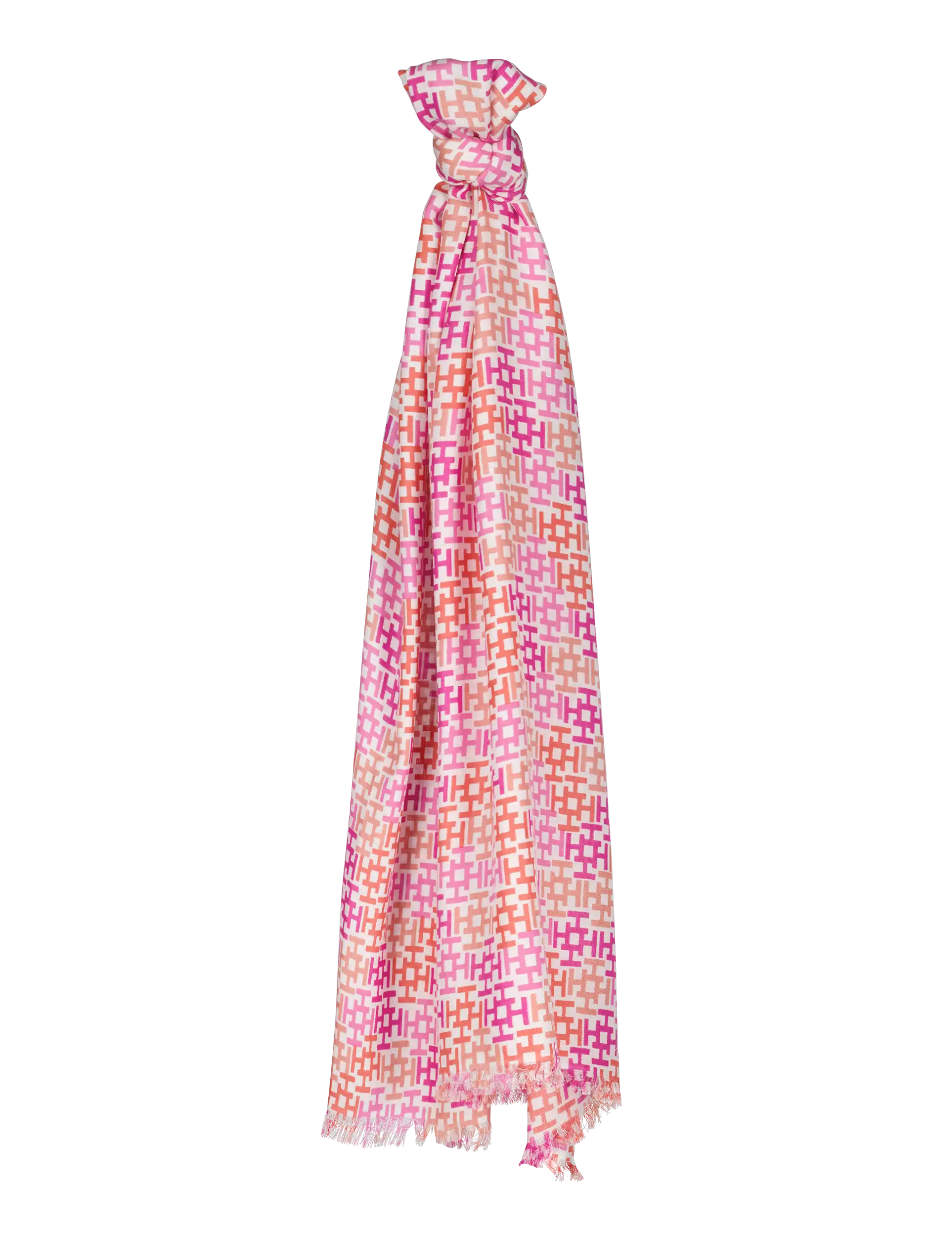 Schal 'Aliki' - Artikel Vorderseite - Farbe: Rosa & Pink