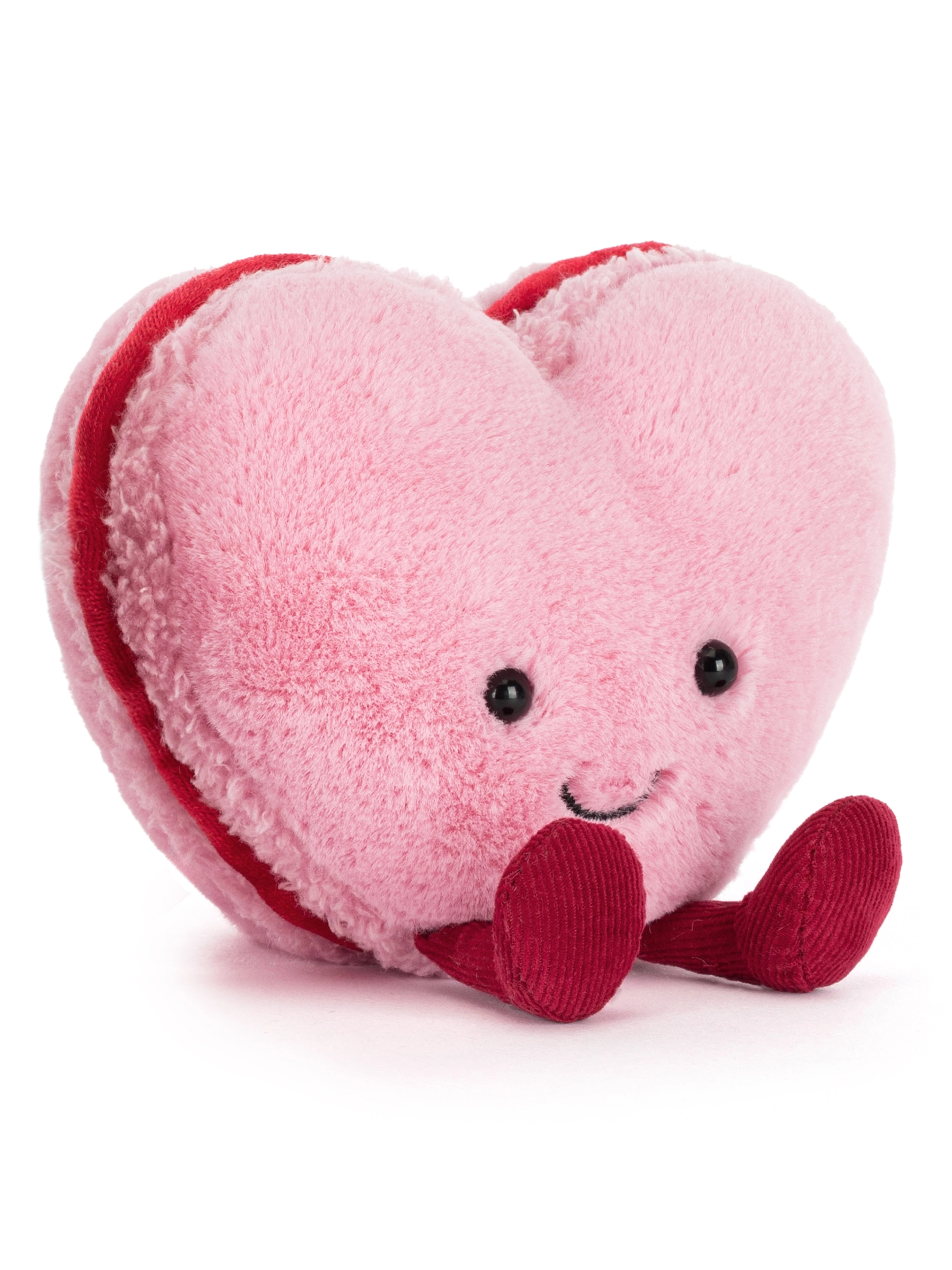 Jellycat Stofftier 'Amuseables Heart Colet' - Artikelansicht - Farbe: Rosa&Pink