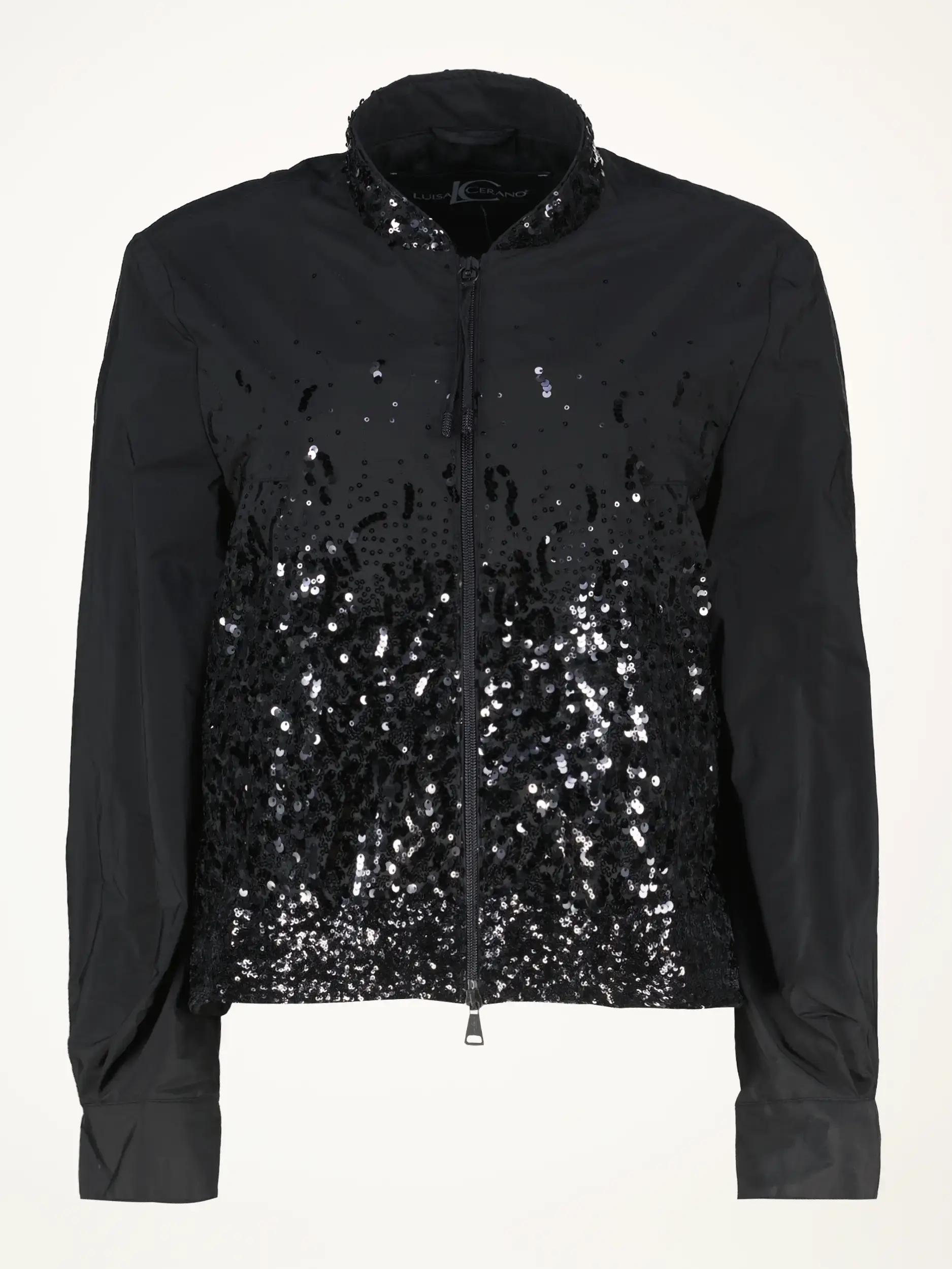 Jacke mit Pailletten - Artikelansicht - Farbe: Schwarz