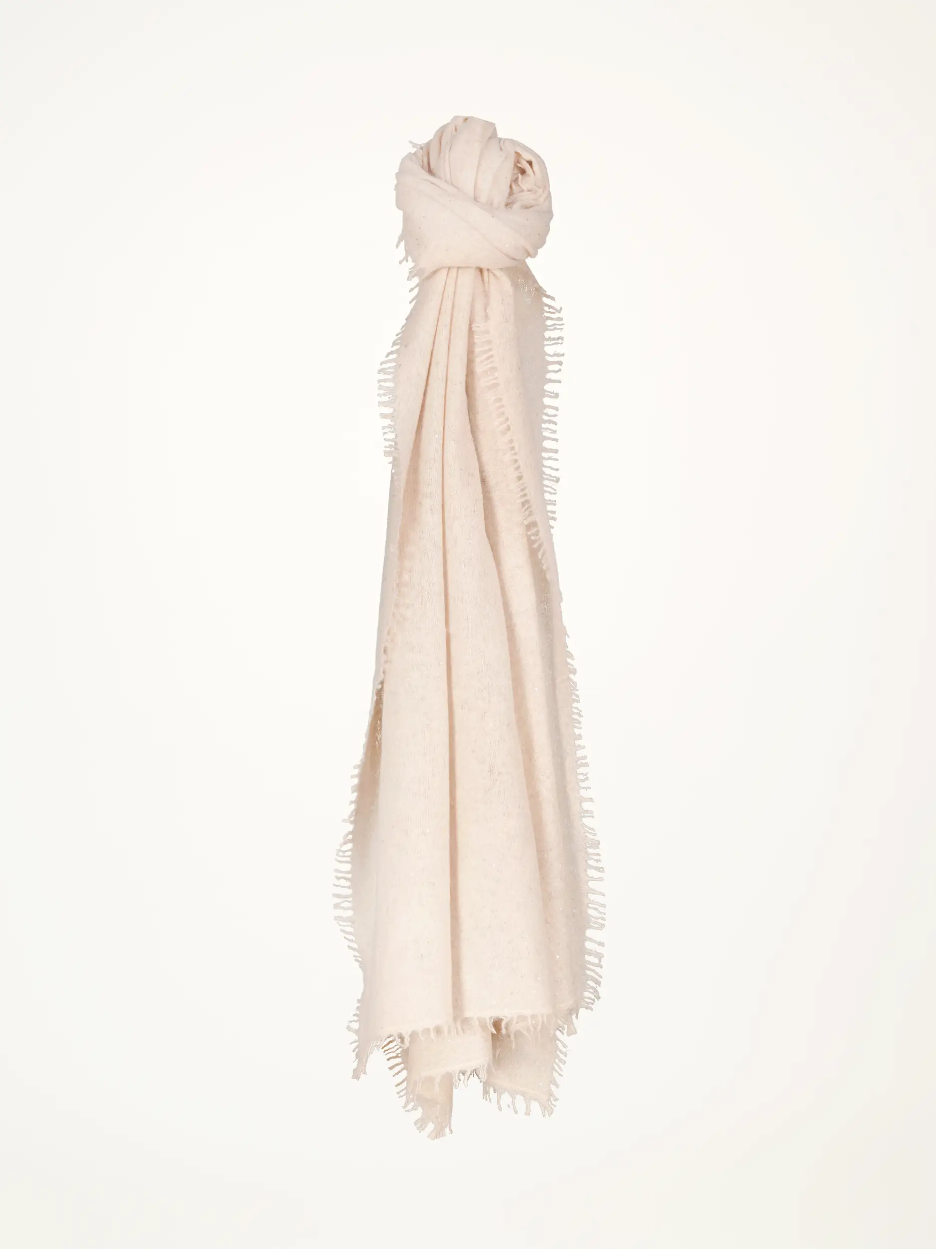 Schal mit Pailletten - Artikelansicht - Farbe: Beige