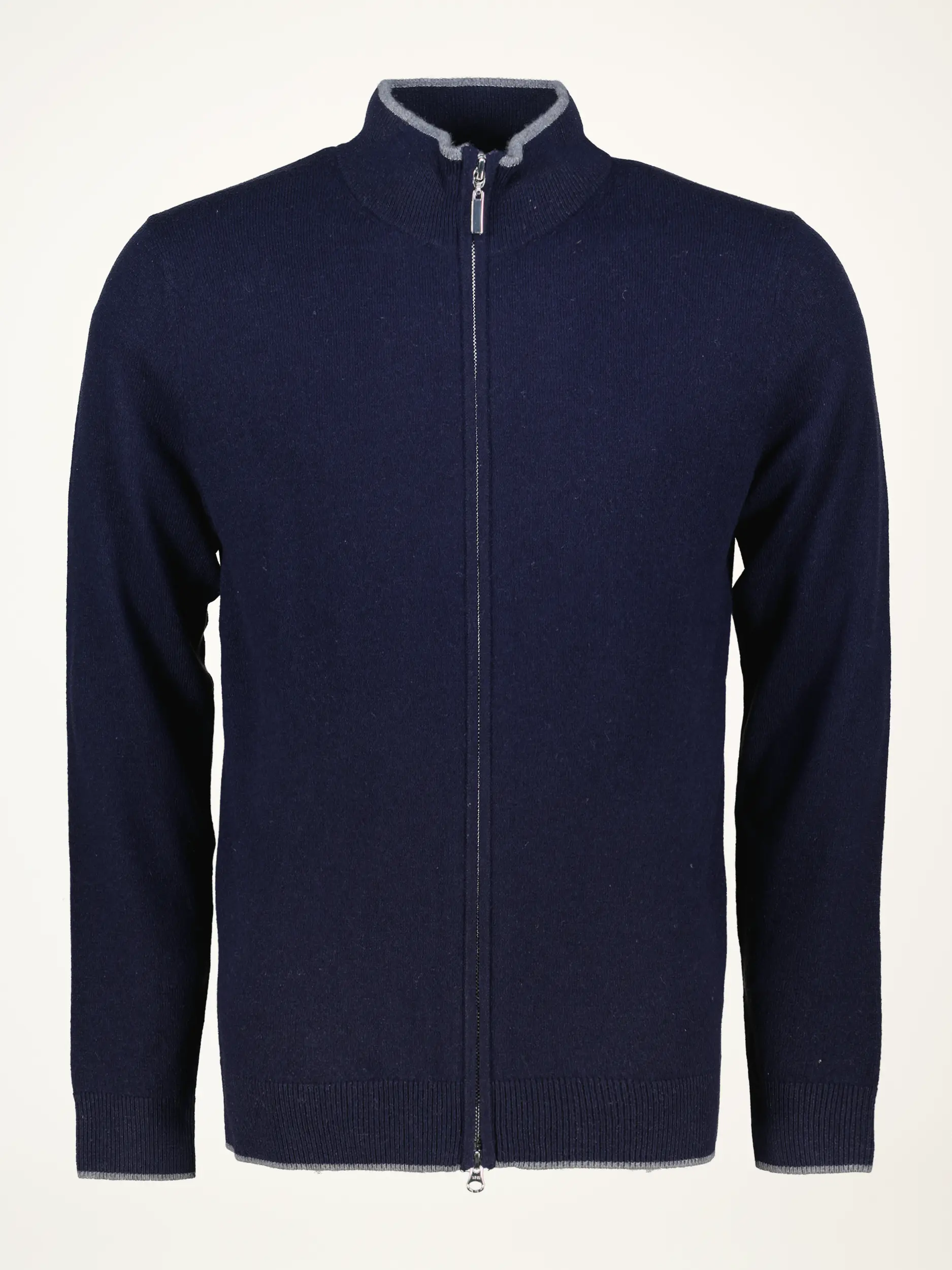Strickjacke 'Cefalu' aus Merinowoll-Mix - Artikelansicht - Farbe: Blau