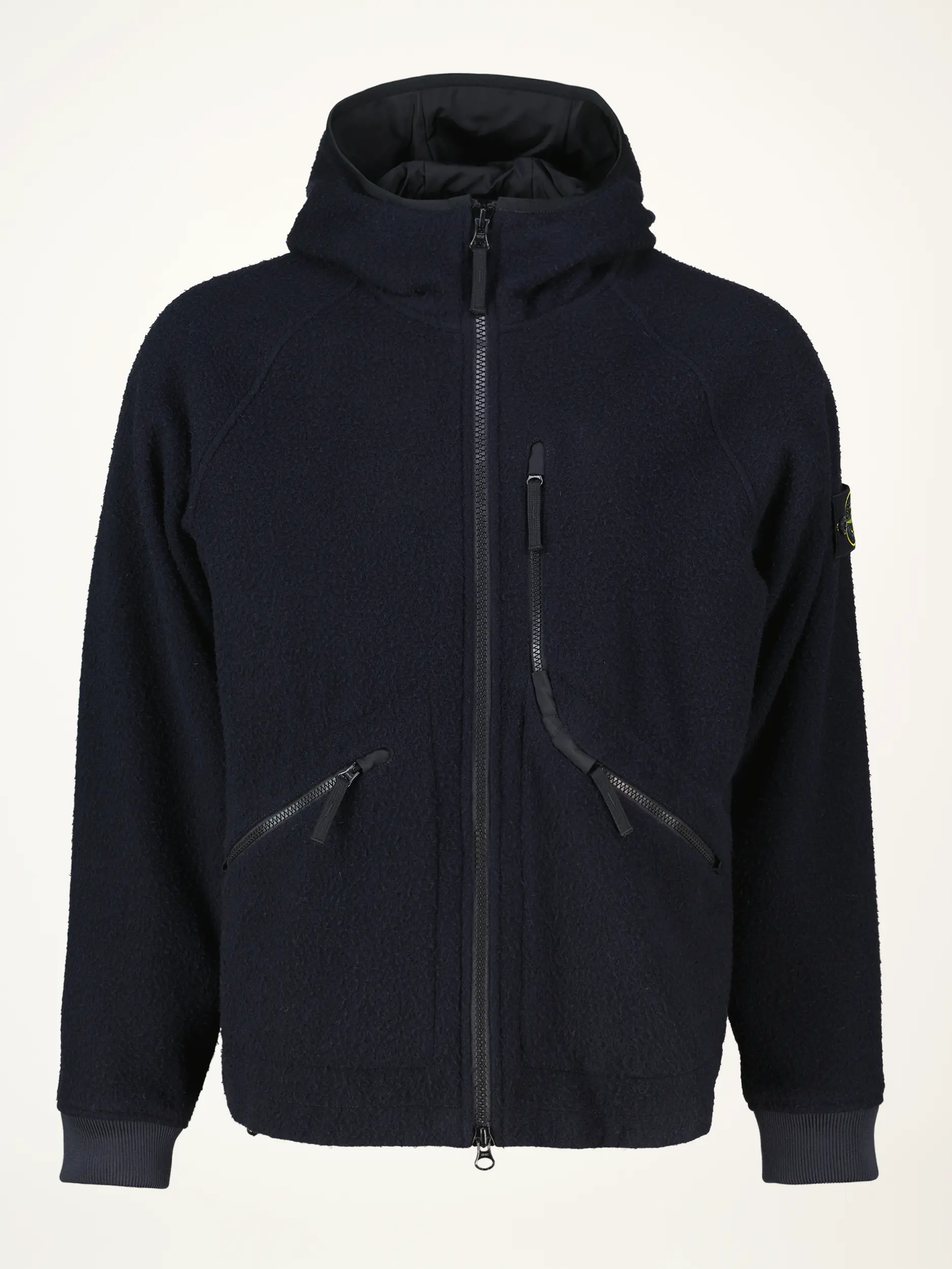 Jacke aus Schurwoll-Mix - Artikelansicht - Farbe: Blau