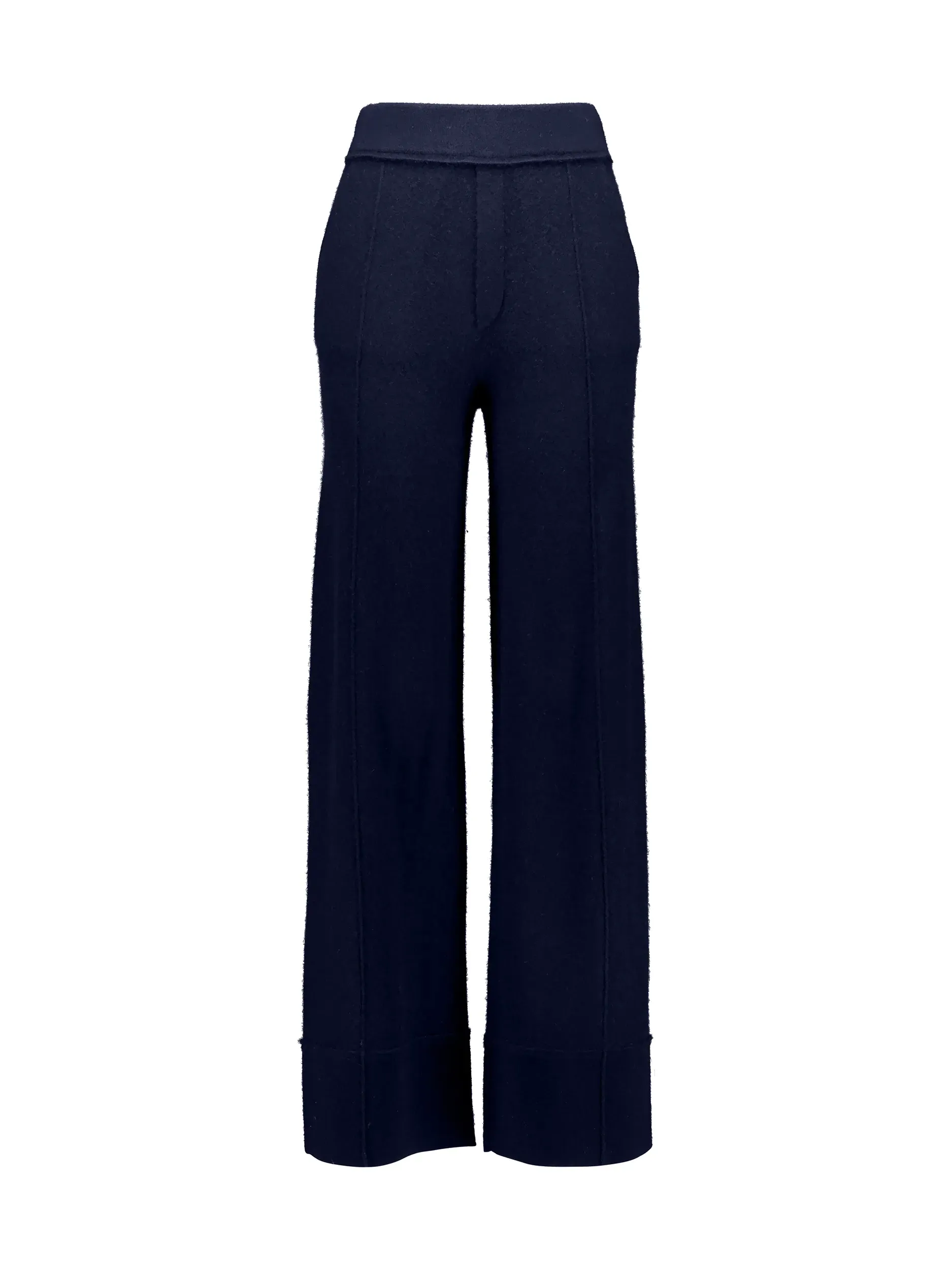 Strickhose aus Kaschmir-Mix - Artikel Vorderseite - Farbe: Blau