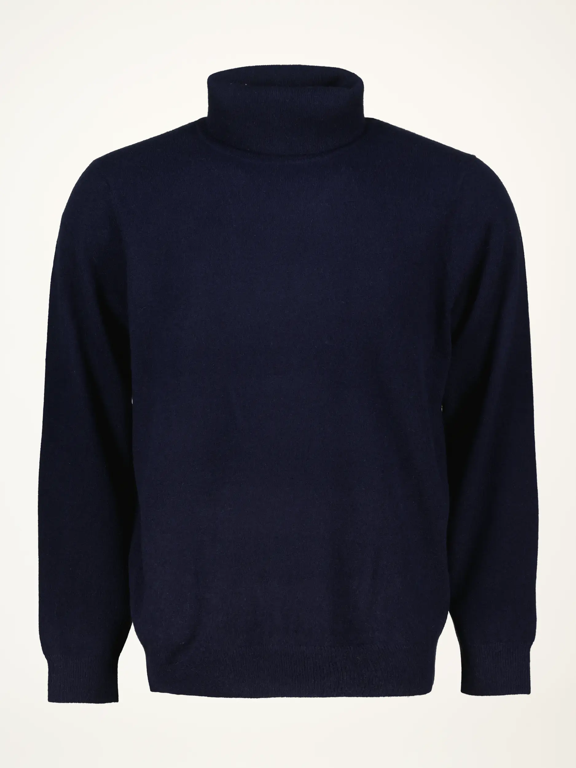 Rollkragenpullover aus Kaschmir langarm - Artikelansicht - Farbe: Blau