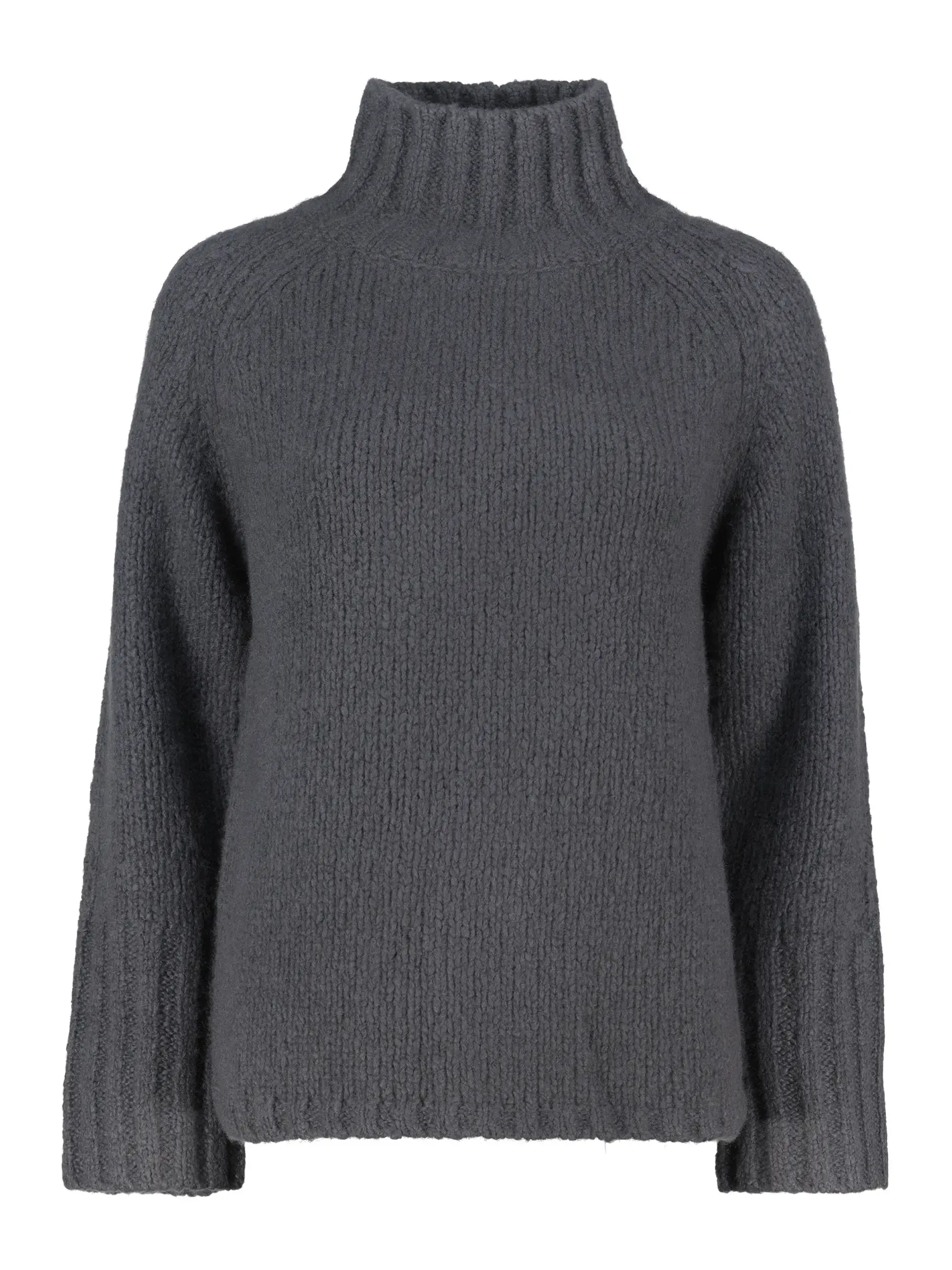 Pullover aus Kaschmir langarm - Artikel Vorderseite - Farbe: Grau