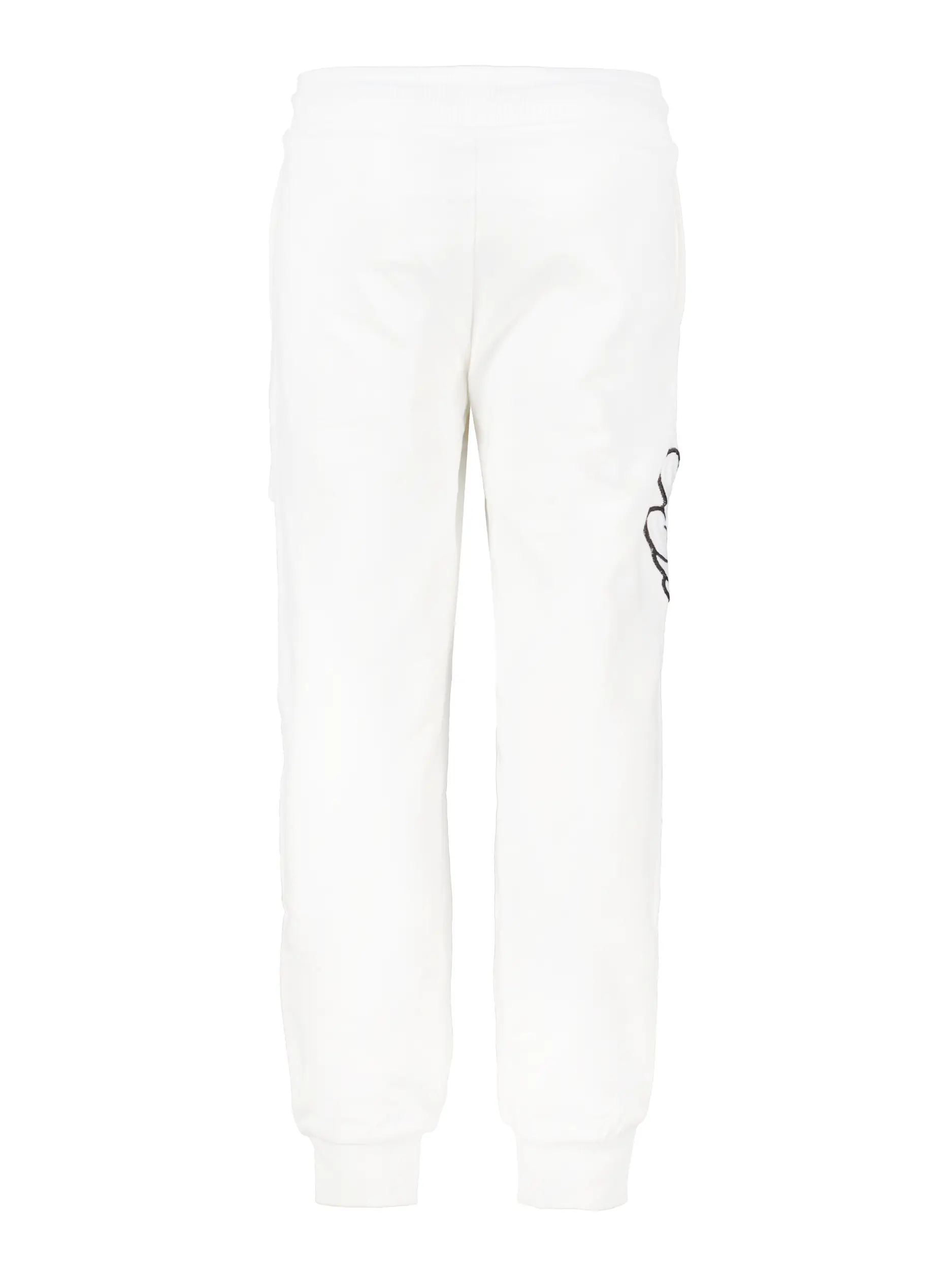 Mädchen Sweathose - Artikel Rückseite - Farbe: Creme
