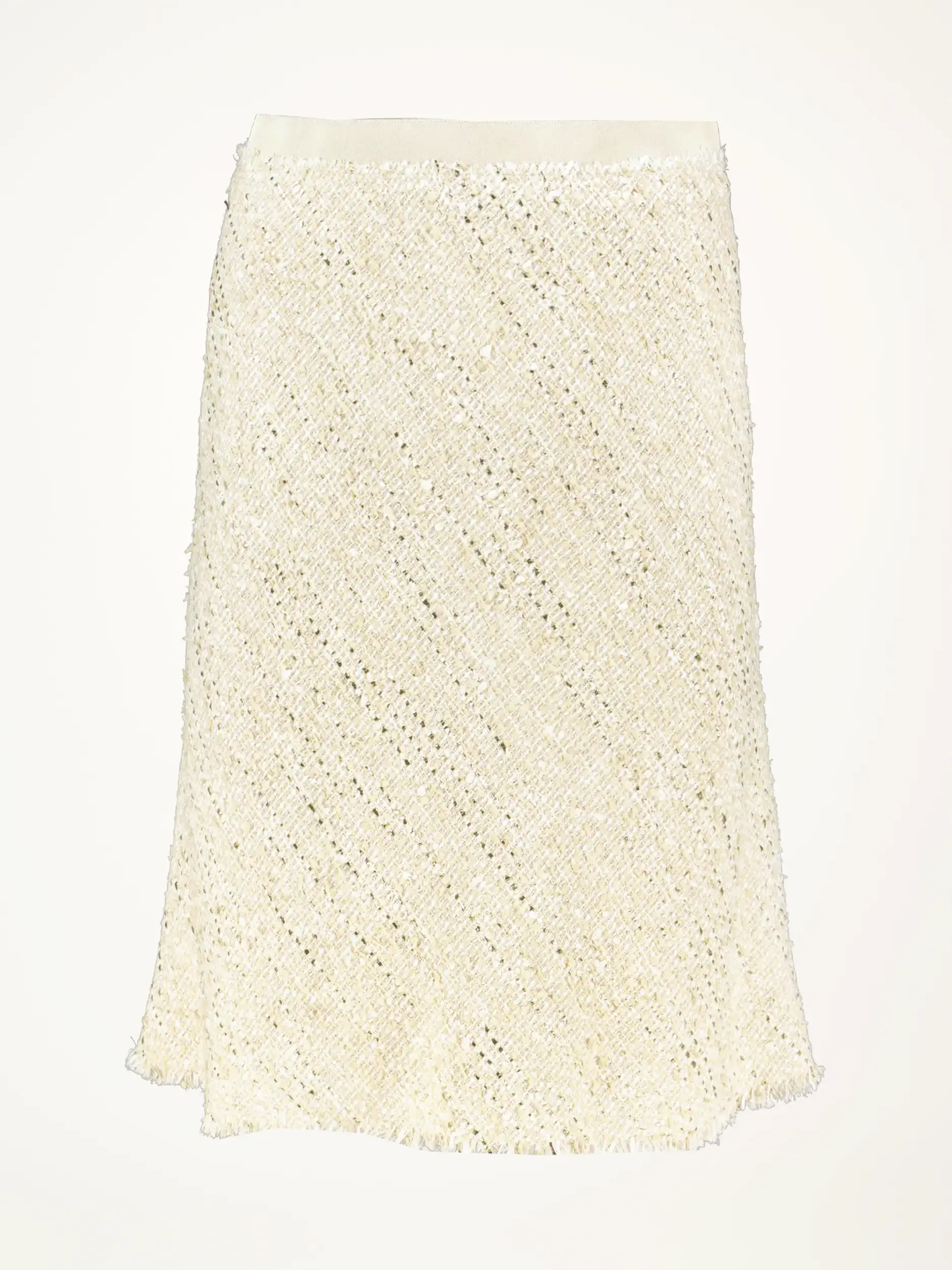 Midi Rock  - Artikelansicht - Farbe: Beige