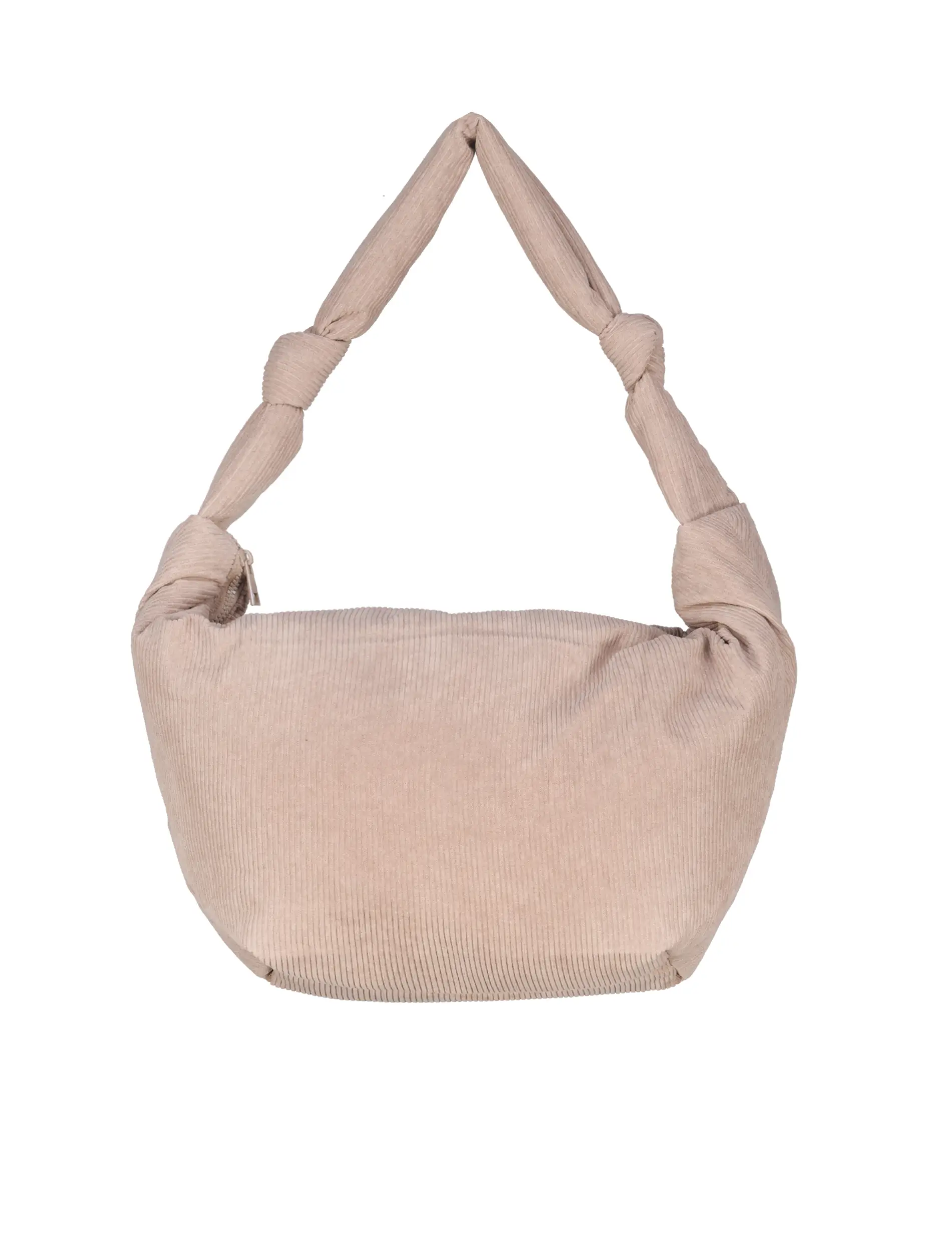 Tasche aus Cord - Artikel Vorderseite - Farbe: Beige
