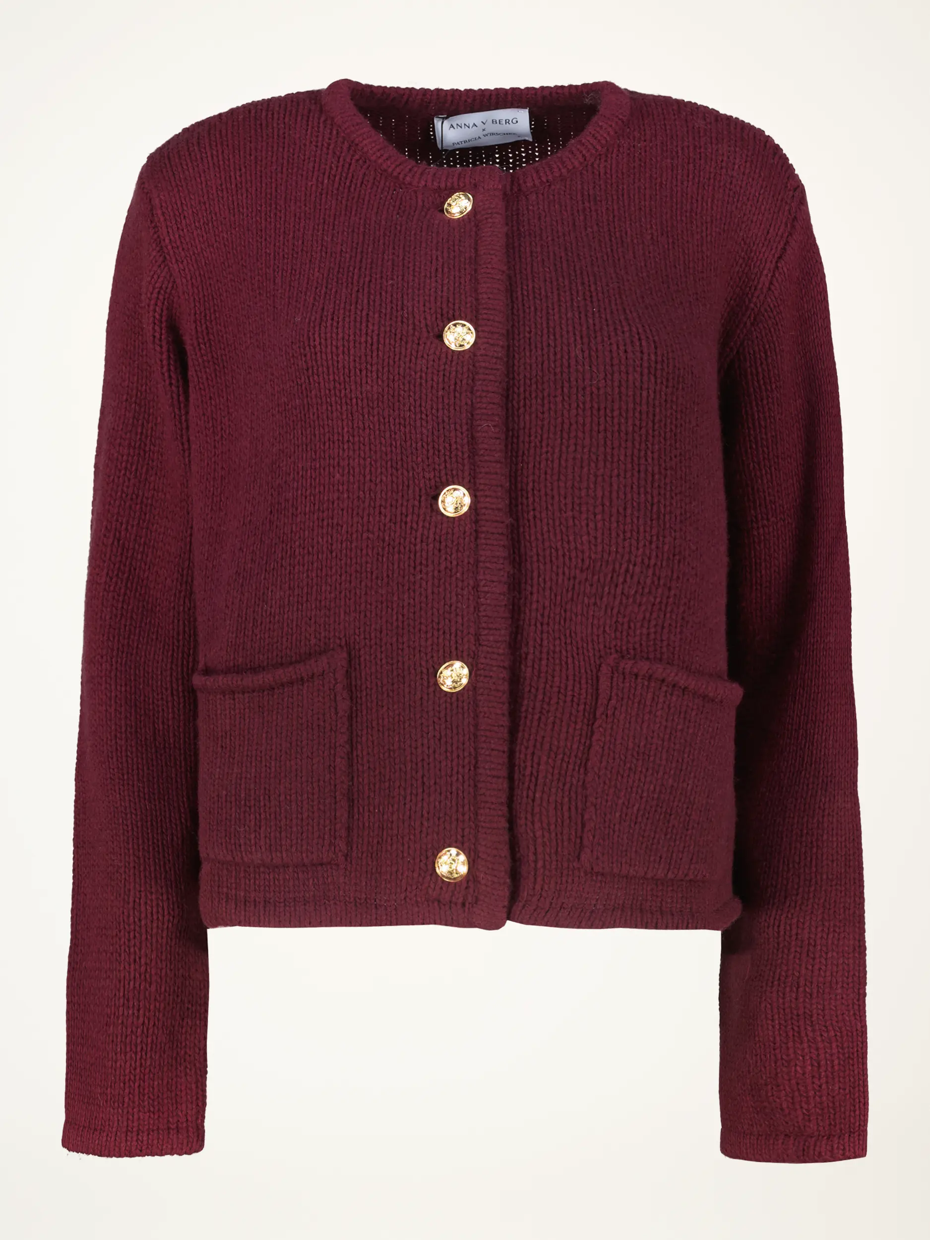Strickjacke 'Patricia' - Artikelansicht - Farbe: Rot