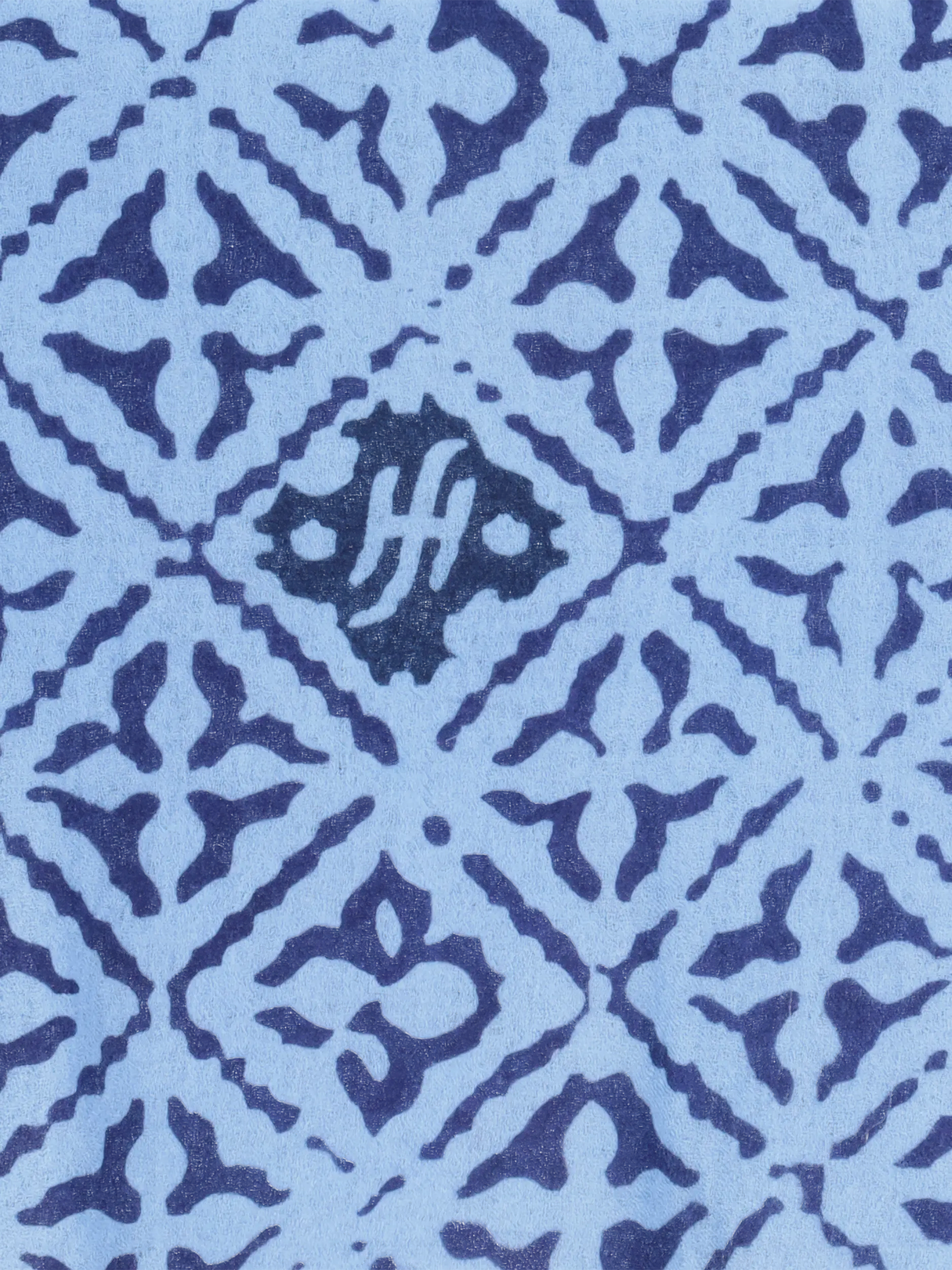 Tuch - Artikel Rückseite - Farbe: Blau