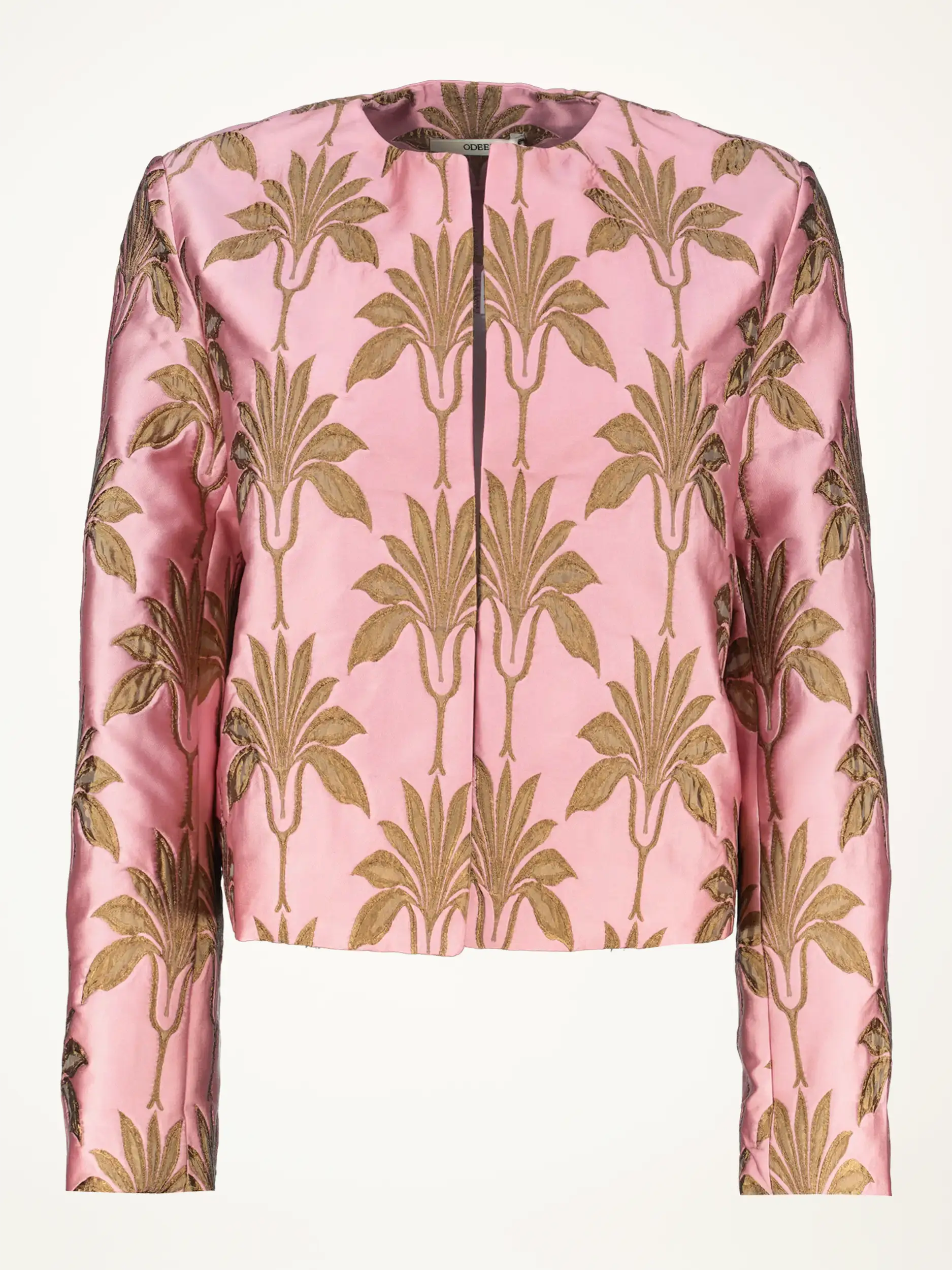 Gemusterte Jacke  - Artikelansicht - Farbe: Rosa&Pink