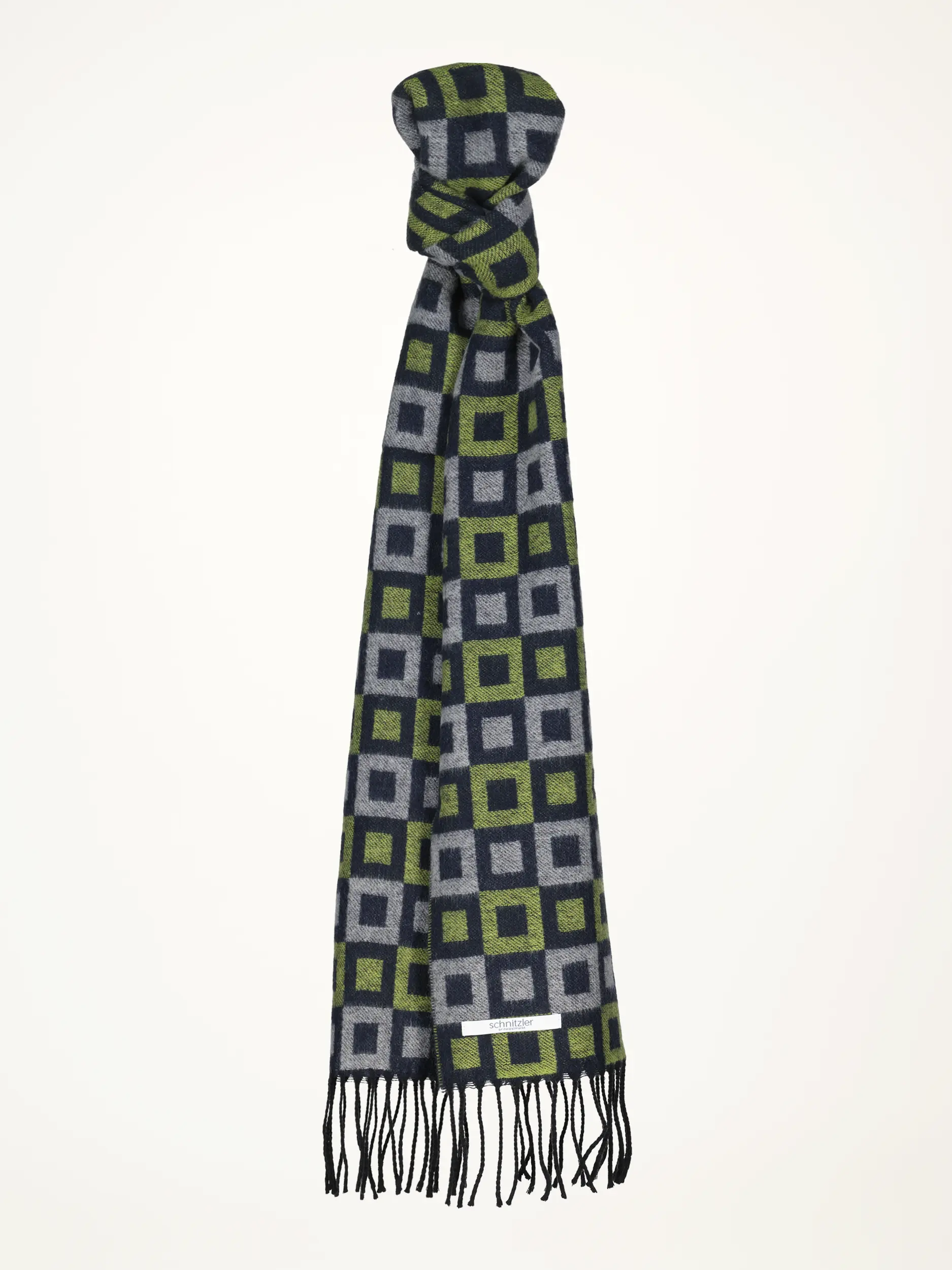 Schal aus Kaschmir-Mix - Artikelansicht - Farbe: Grün