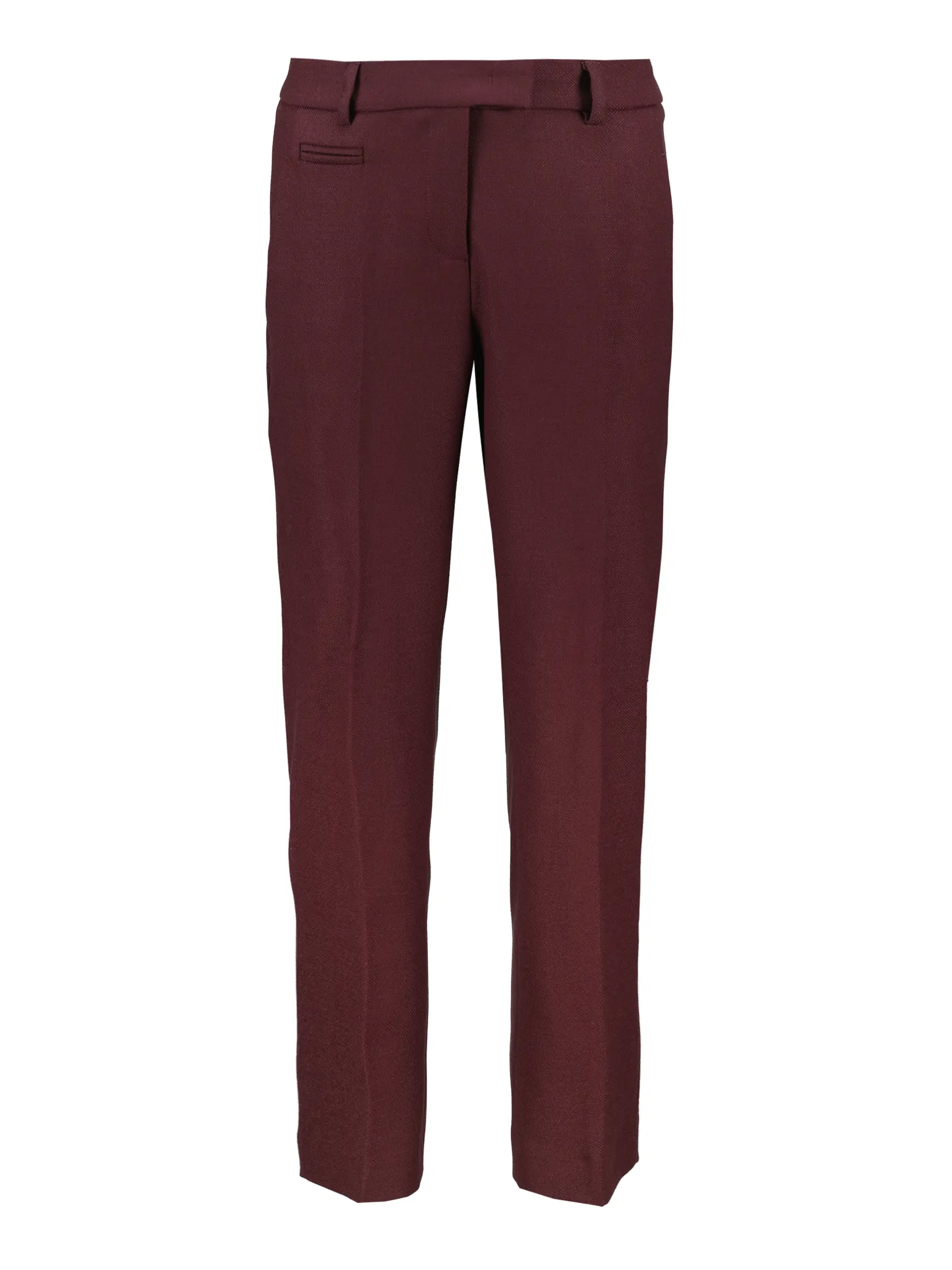 Bundfaltenhose 'Mary' - Artikel Vorderseite - Farbe: Rot
