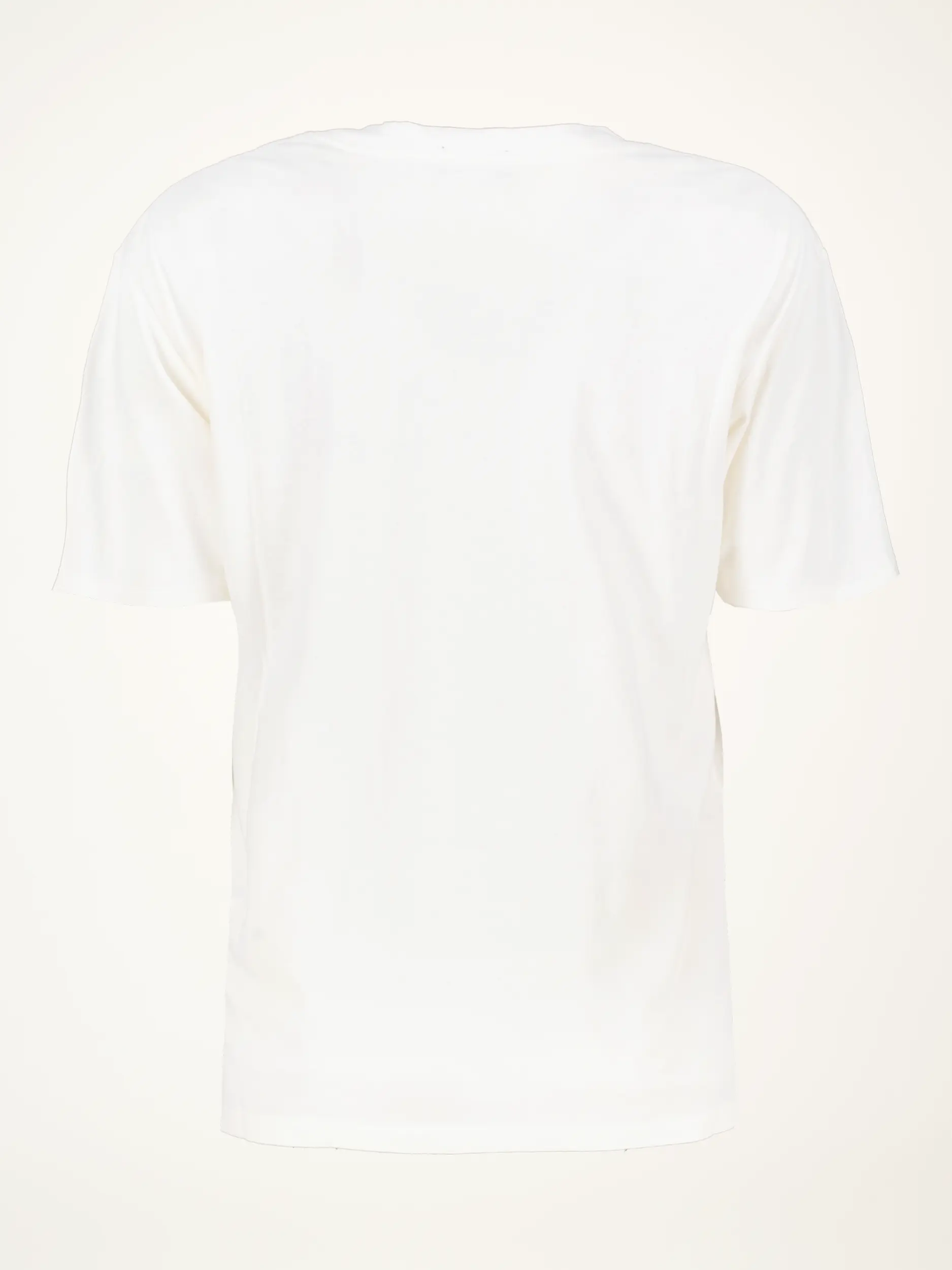 T-Shirt - Artikel Rückseite - Farbe: Creme