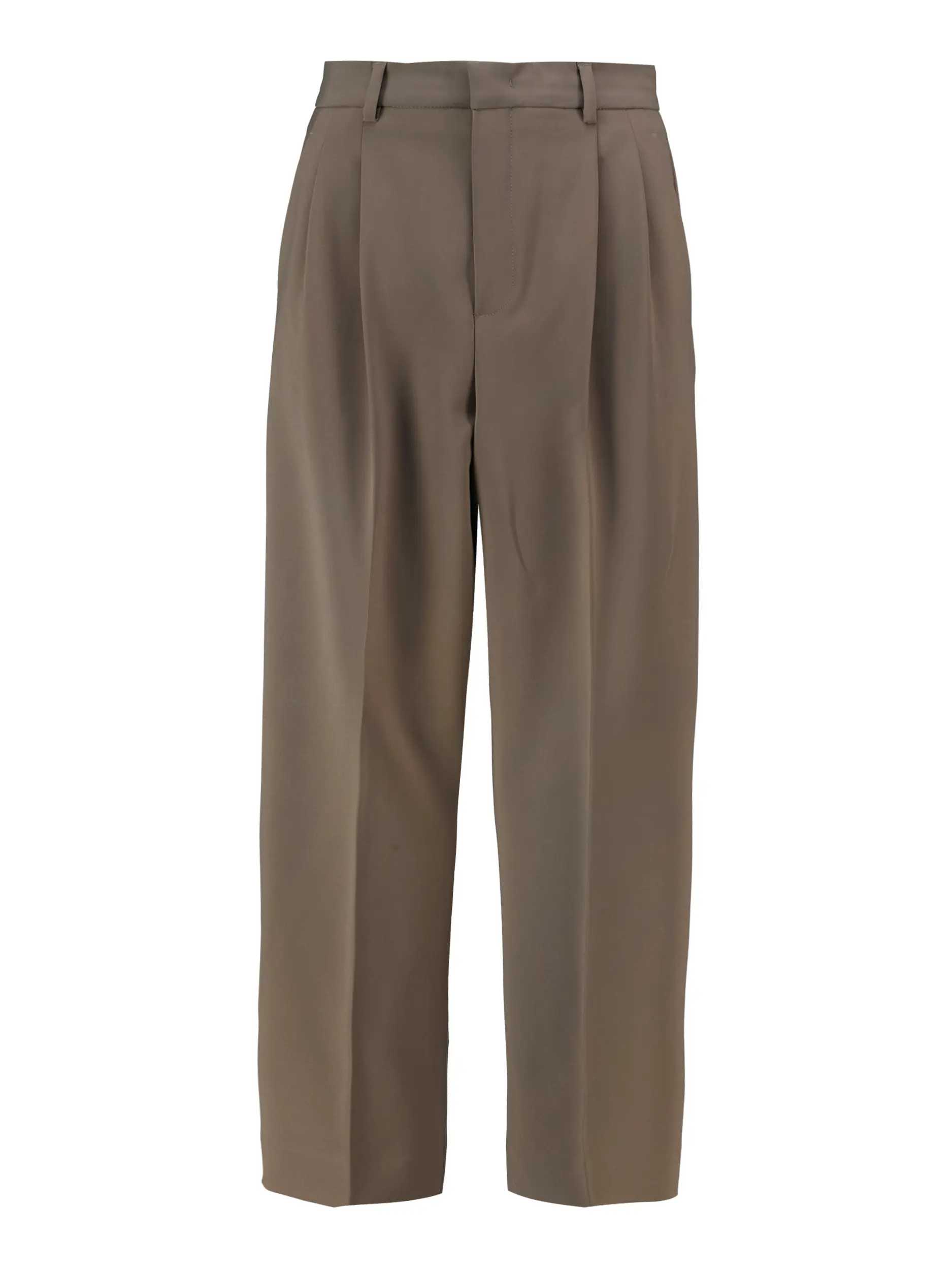 Unisex Hose 'Noa Crop' - Artikel Vorderseite - Farbe: Braun